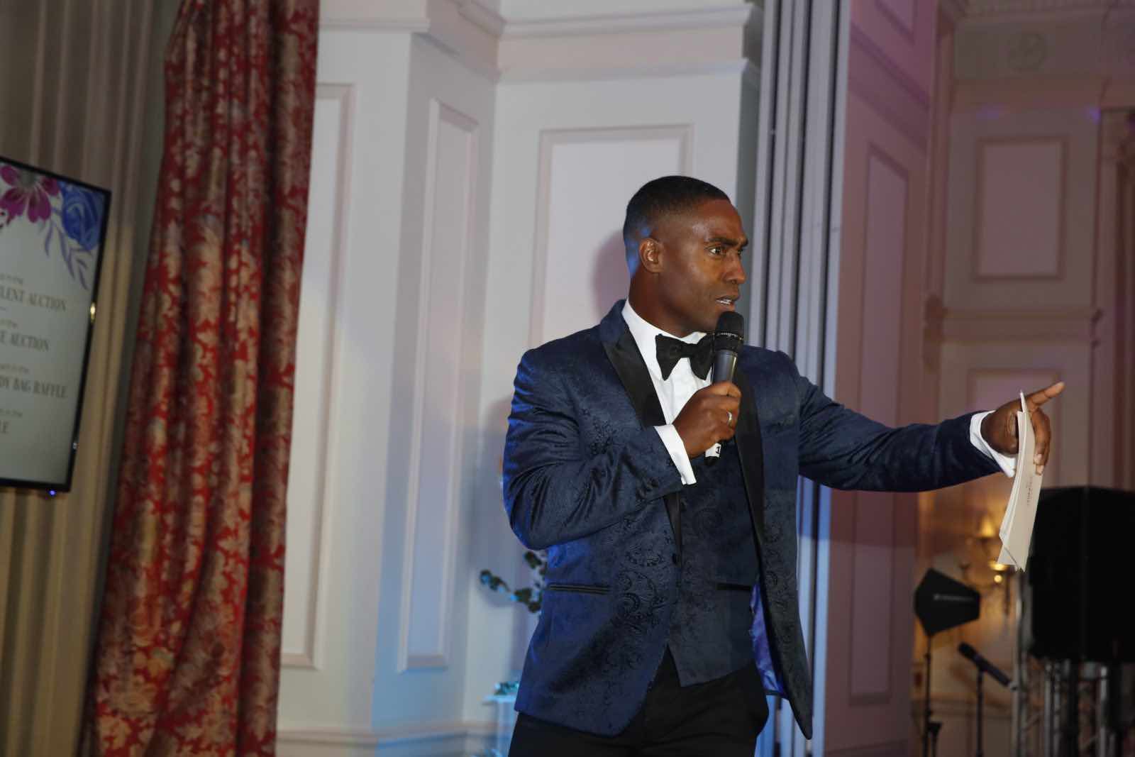 caudwell children , caudwell children ladies lunch , caudwell children london , simon webbe , fund raising production , lighting hire for ladies lunch , sound hire for ladies lunch , cannock sound , stagemen , stage men , 