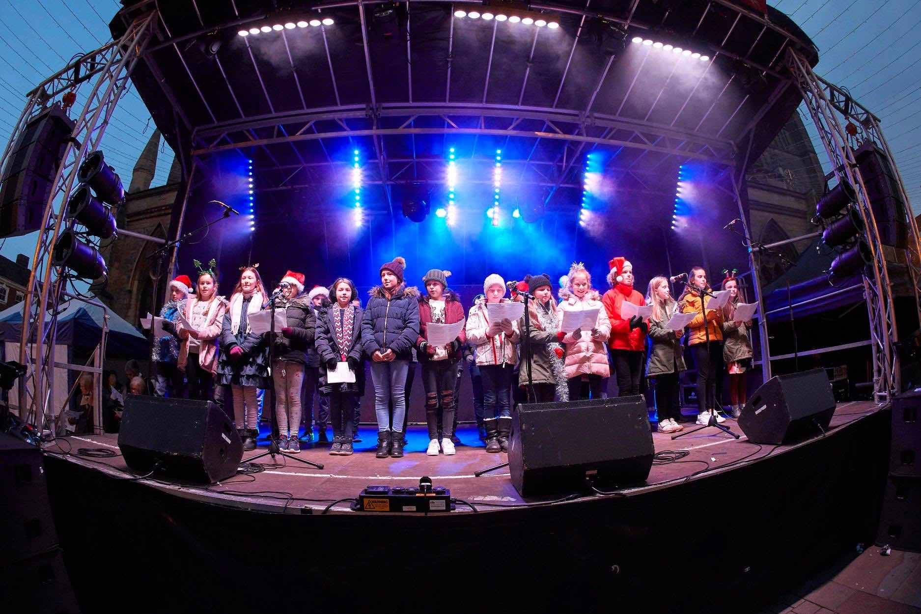 Lichfield Christmas lights switch on in pictures 2018