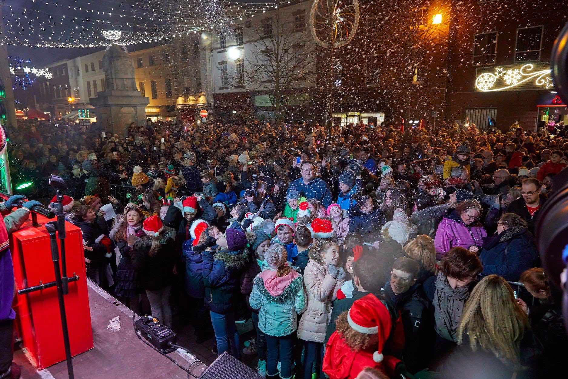 Lichfield Christmas lights switch on in pictures 2018