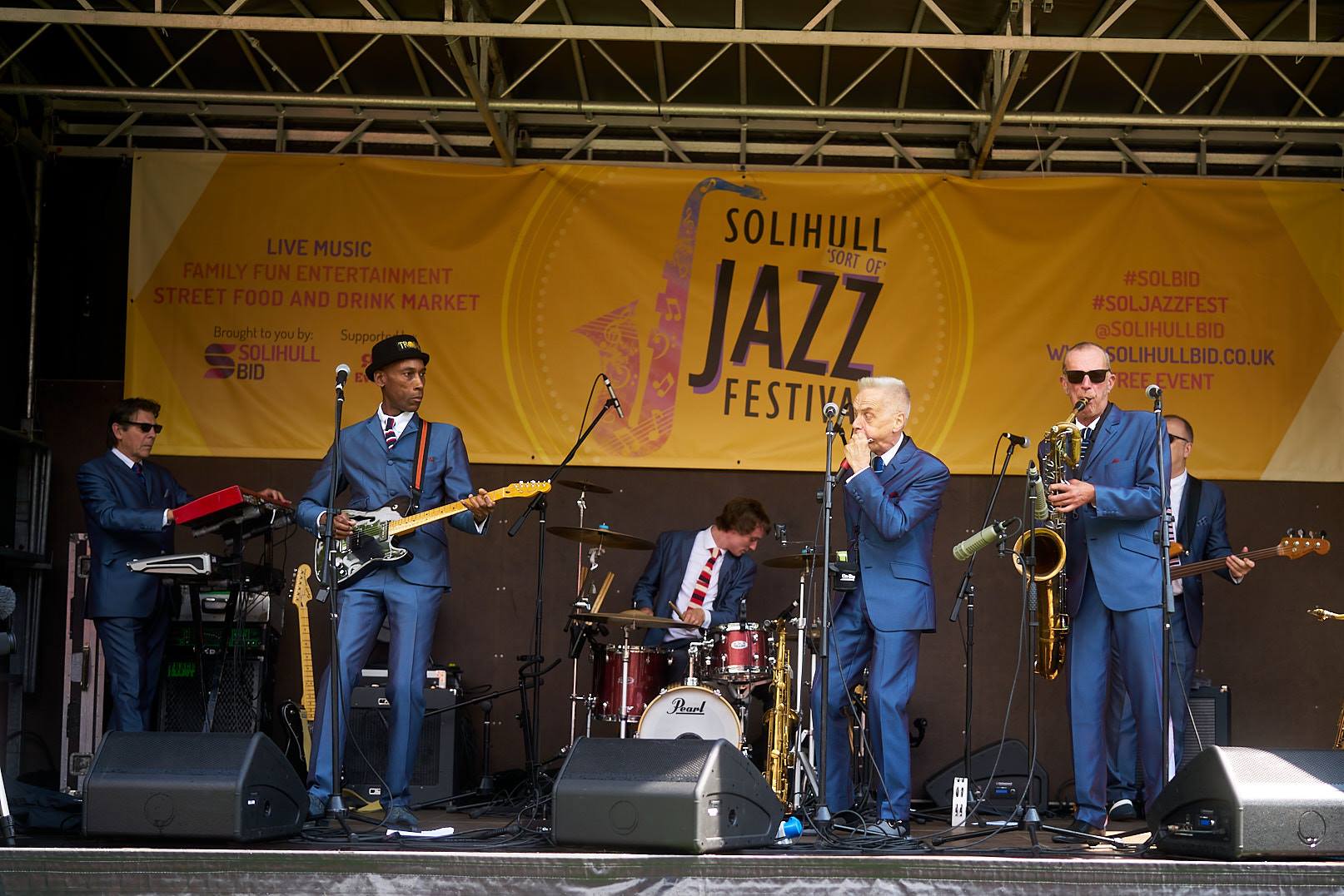 solihull jazz , solihull BID , solihull music festival , solihull town centre , solihull shopping , concert in solihull , soilhull summerfest , free concert in solihull , 