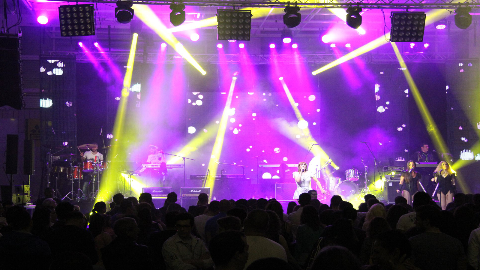 Bespoke touring , touring production , production services , event audio hire ,