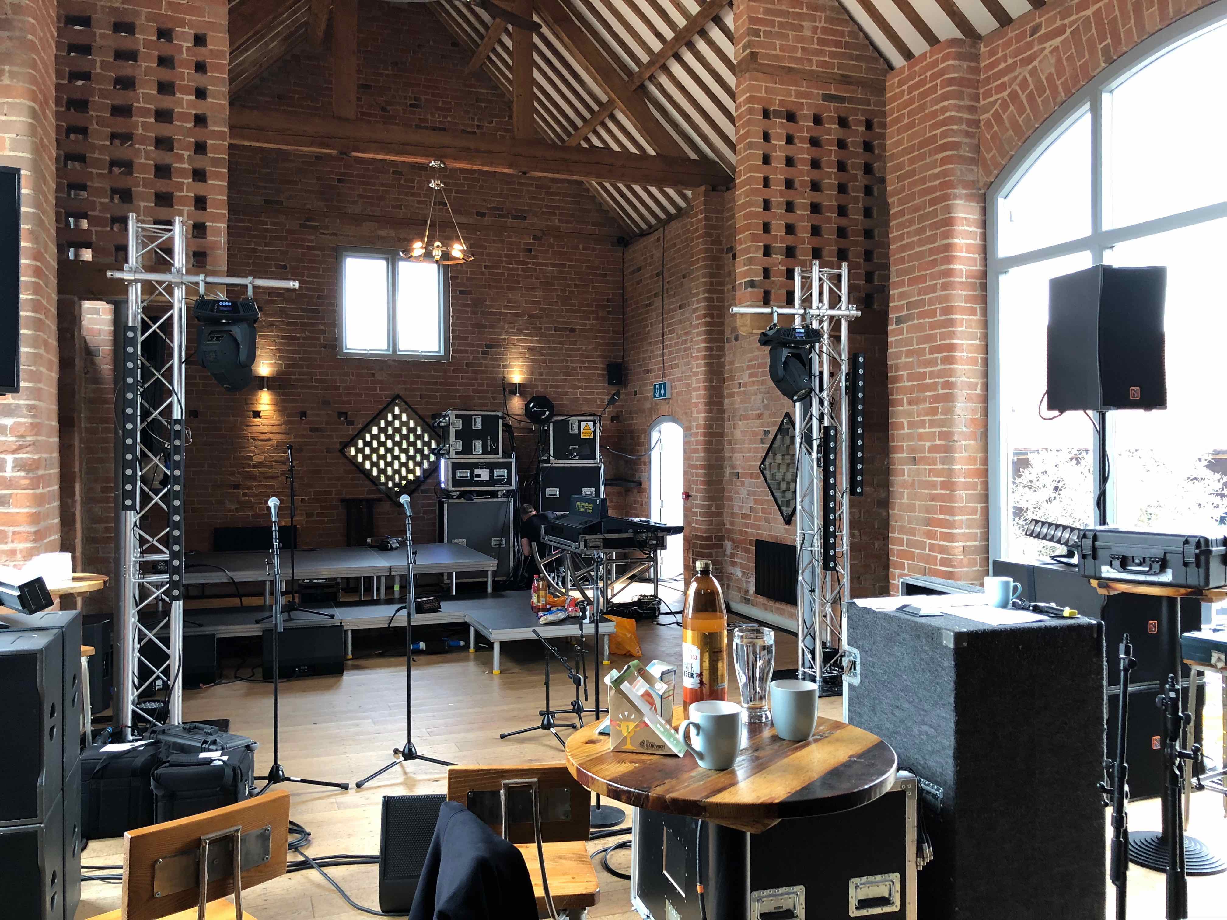 Marti Pellow Wet Wet Wet production Cannock Sound