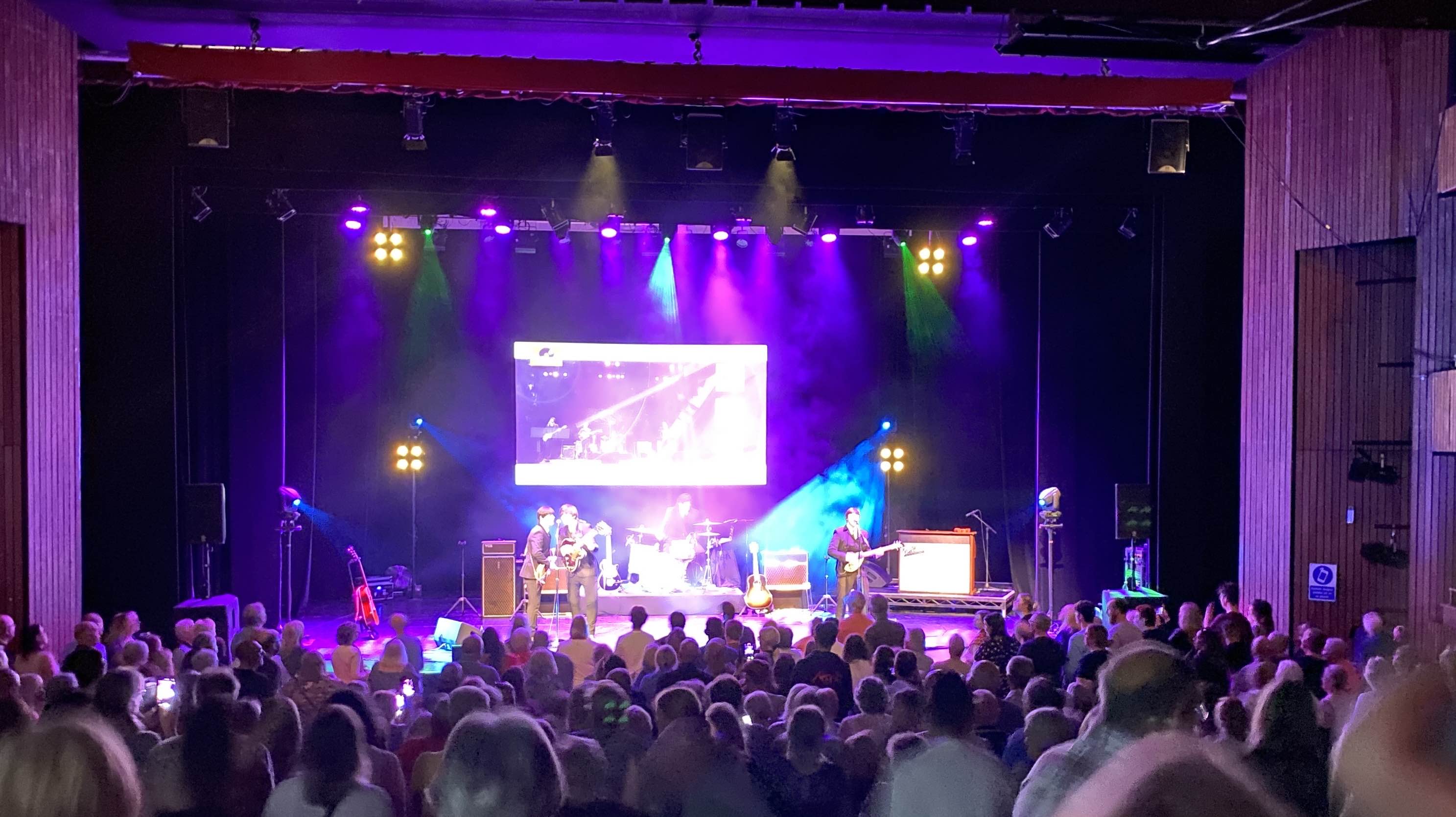 mersey beatles , UK tour , tour production , beatles production , beatles PA hire , 