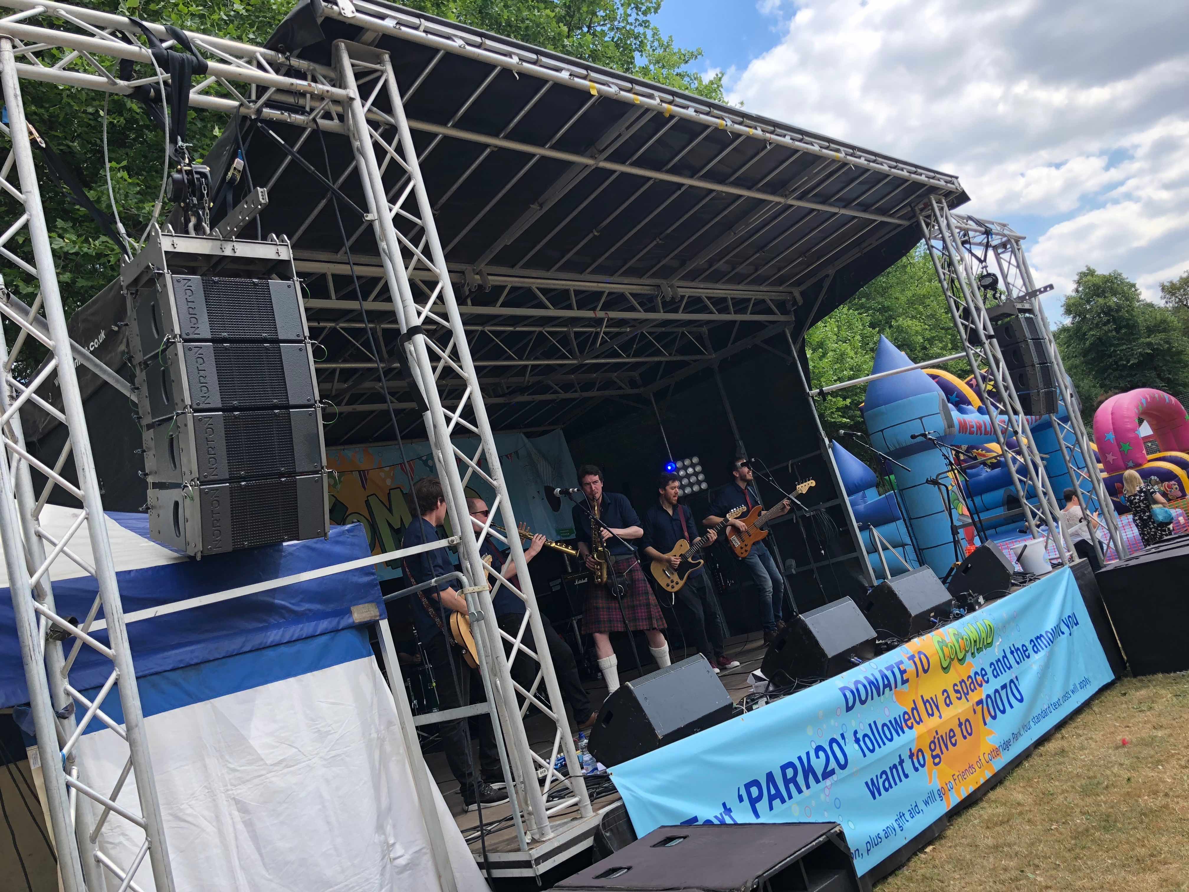 Coco Mad , music festival in Cotteridge Park , cocomad , #cocomad , free festival , concert , outdoor free show , outdoor production , Birmingham festival , 