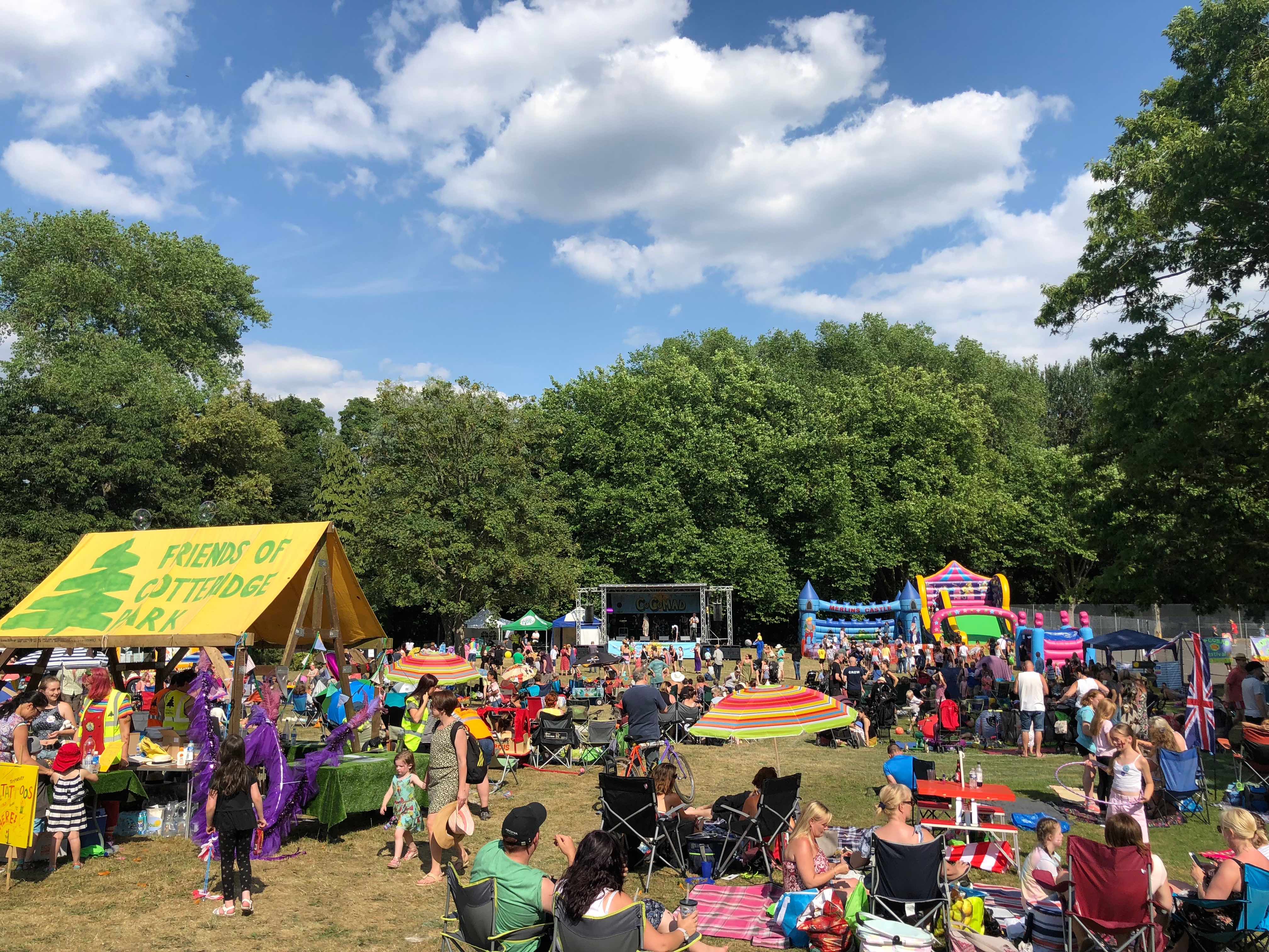 Coco Mad , music festival in Cotteridge Park , cocomad , #cocomad , free festival , concert , outdoor free show , outdoor production , Birmingham festival , 