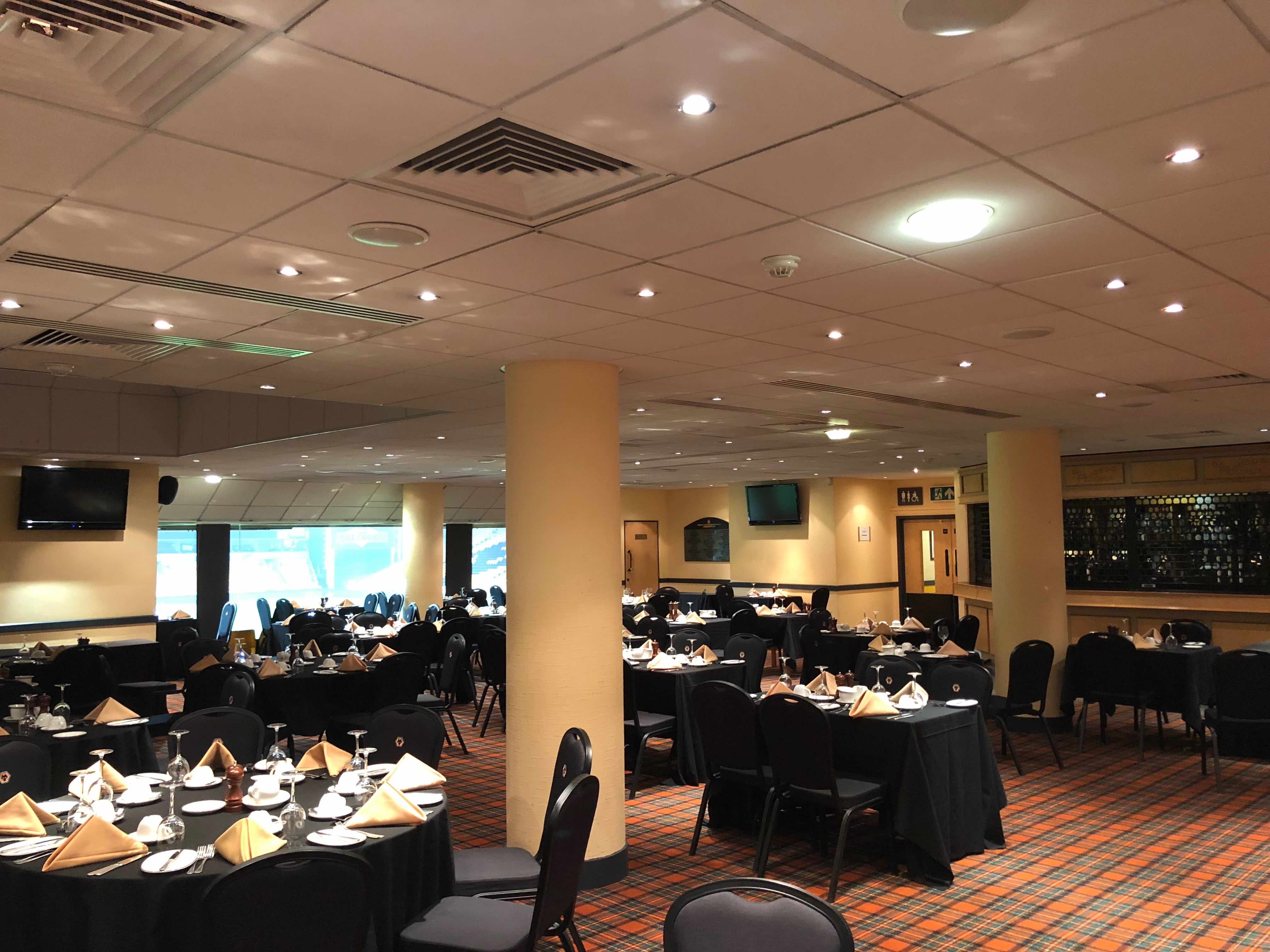 Audio install at Wolves FC, Wolverhampton
