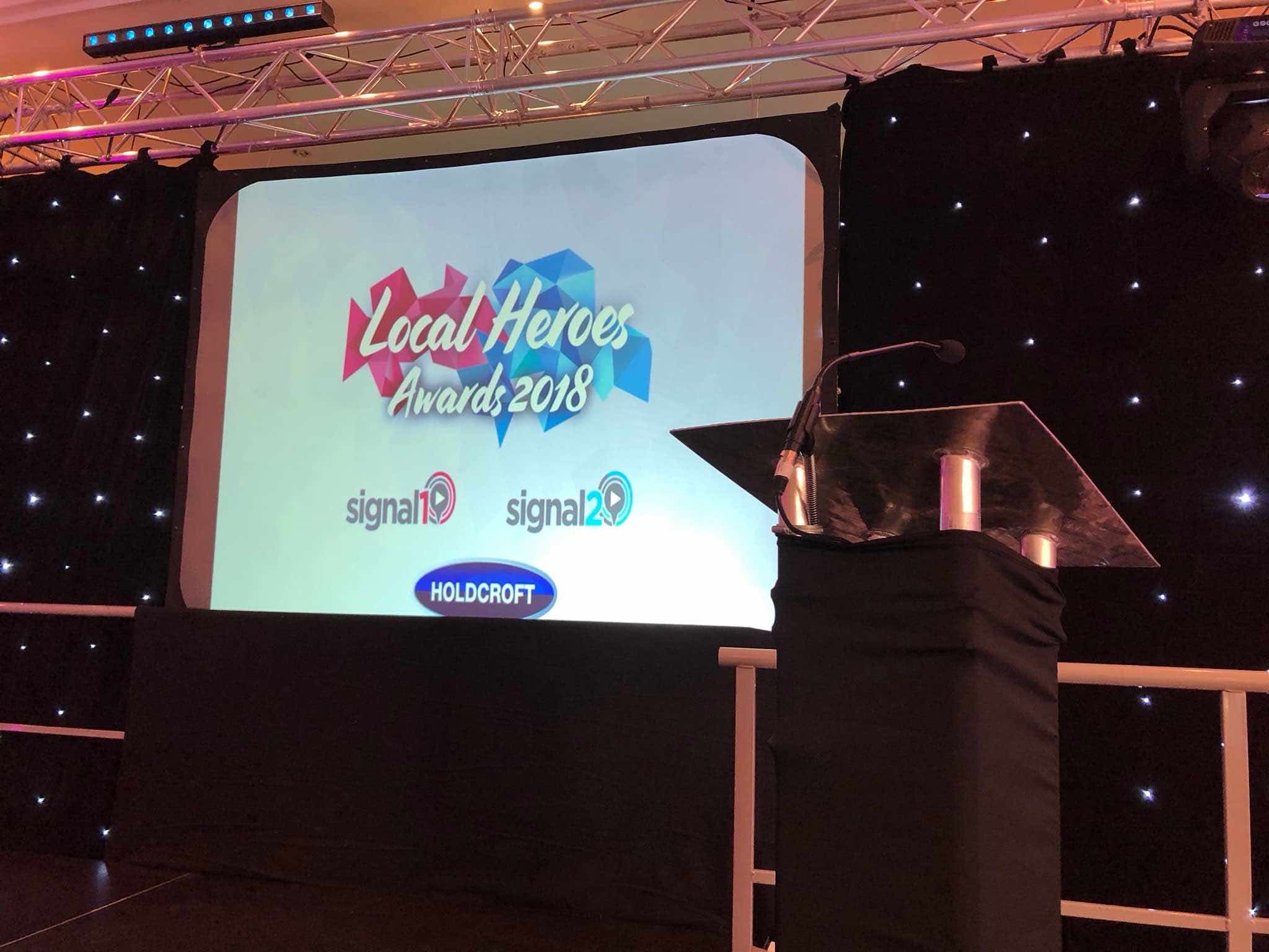 Signal 1 Local Hero Awards , signal 1 , Crewe Hall events , crewe hall conference , crewe hall speaker hire , crewe hall venue hire , crewe hall production , 