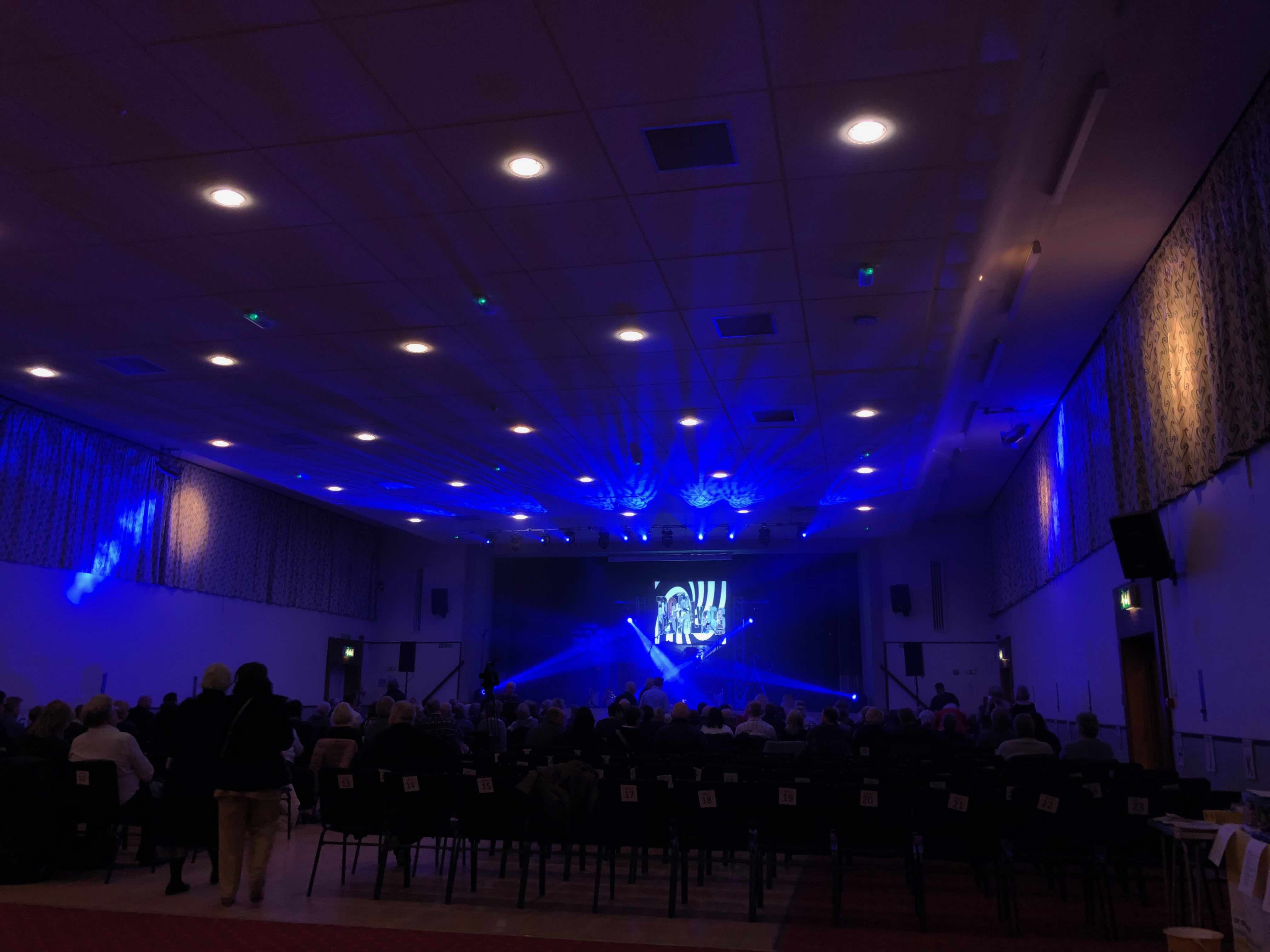 The Revolvers , Benn Hall , Rugby , Benn , Hall , production , hire , rental , services , audio , sound , lighting , show , 2019 