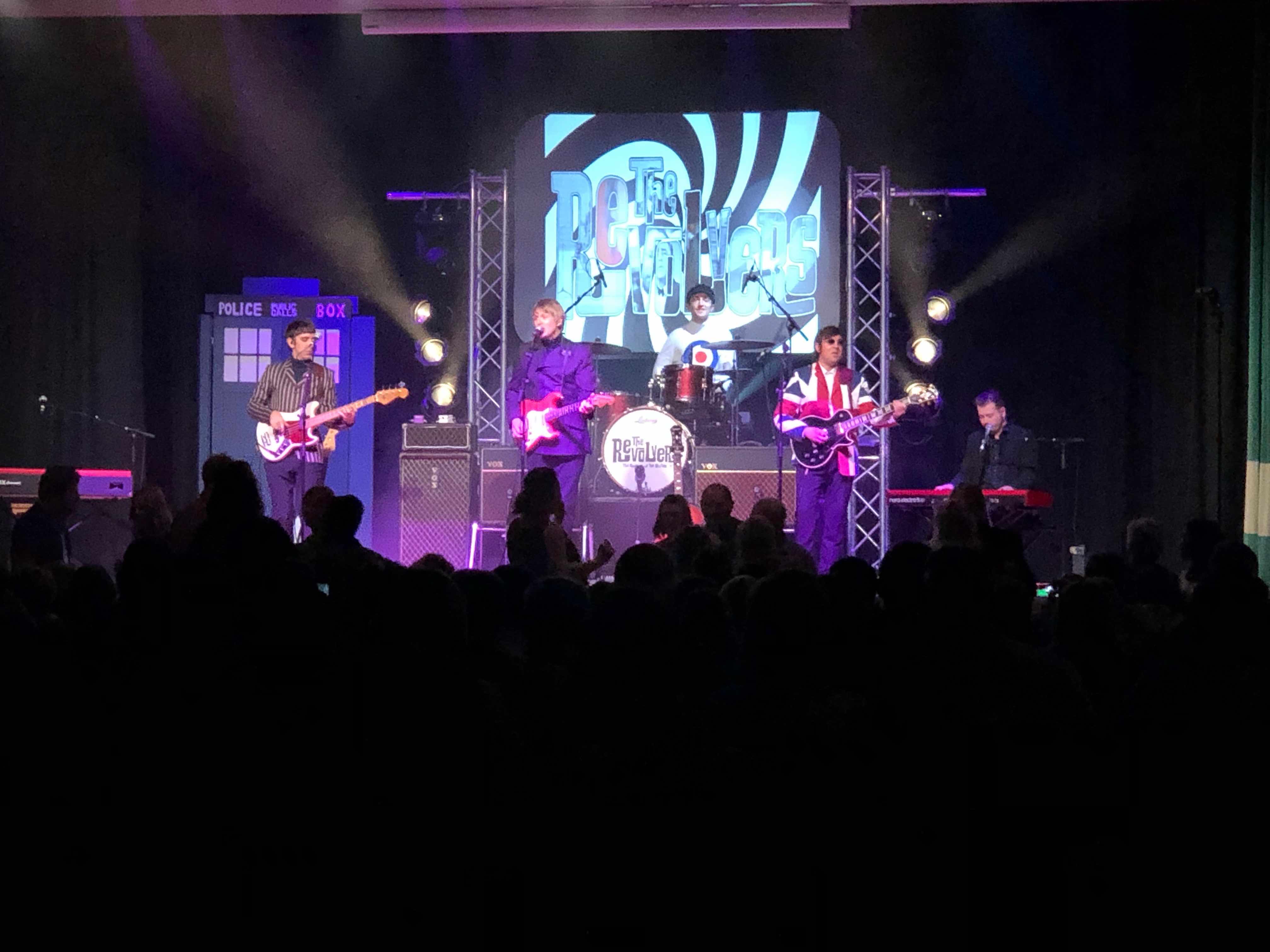 The Revolvers , Benn Hall , Rugby , Benn , Hall , production , hire , rental , services , audio , sound , lighting , show , 2019 