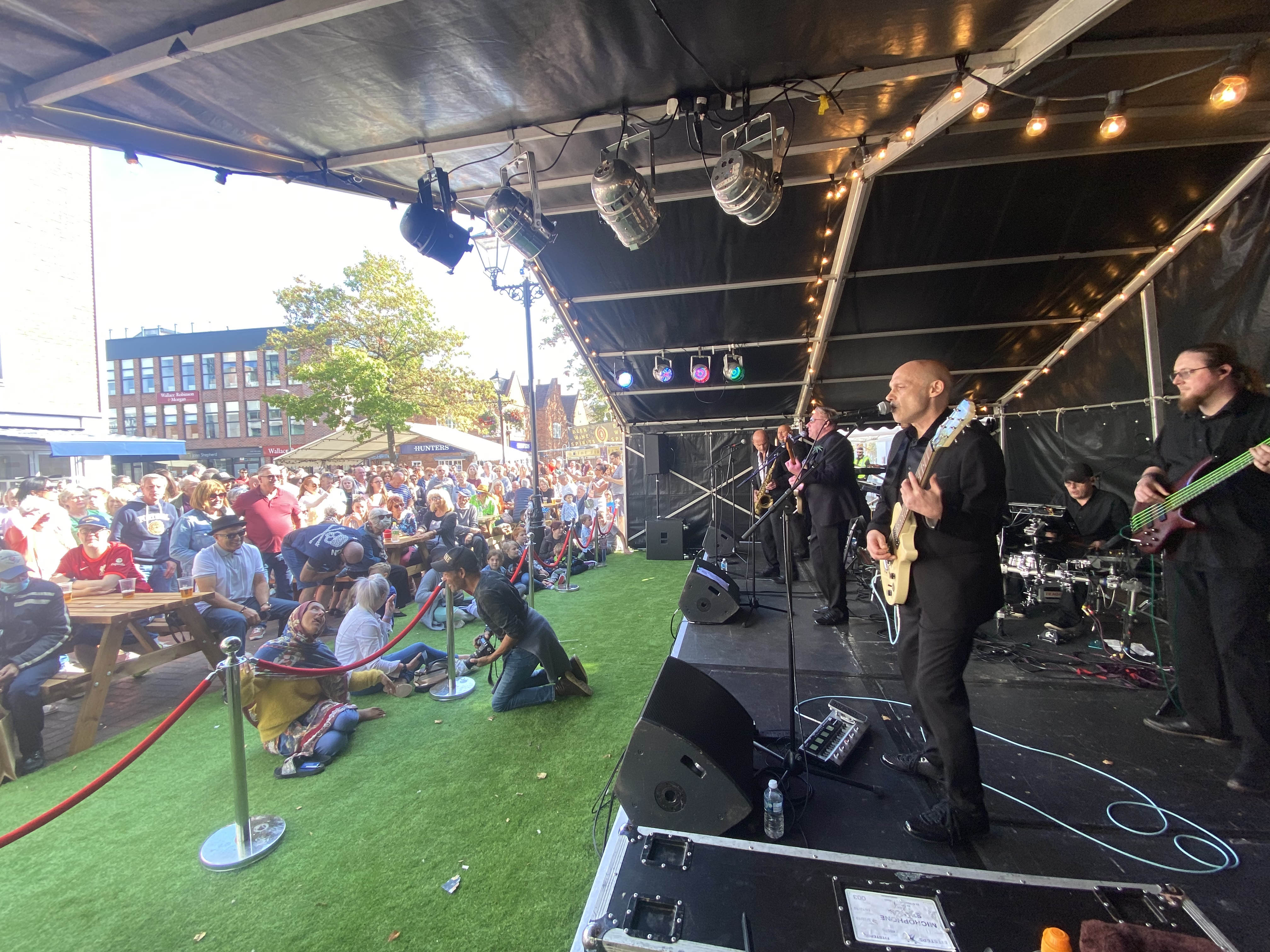 hednesford , hednesford town , hednesford FC , hednesford festival , hednesford concert , stagemen , cannock sound hire ,