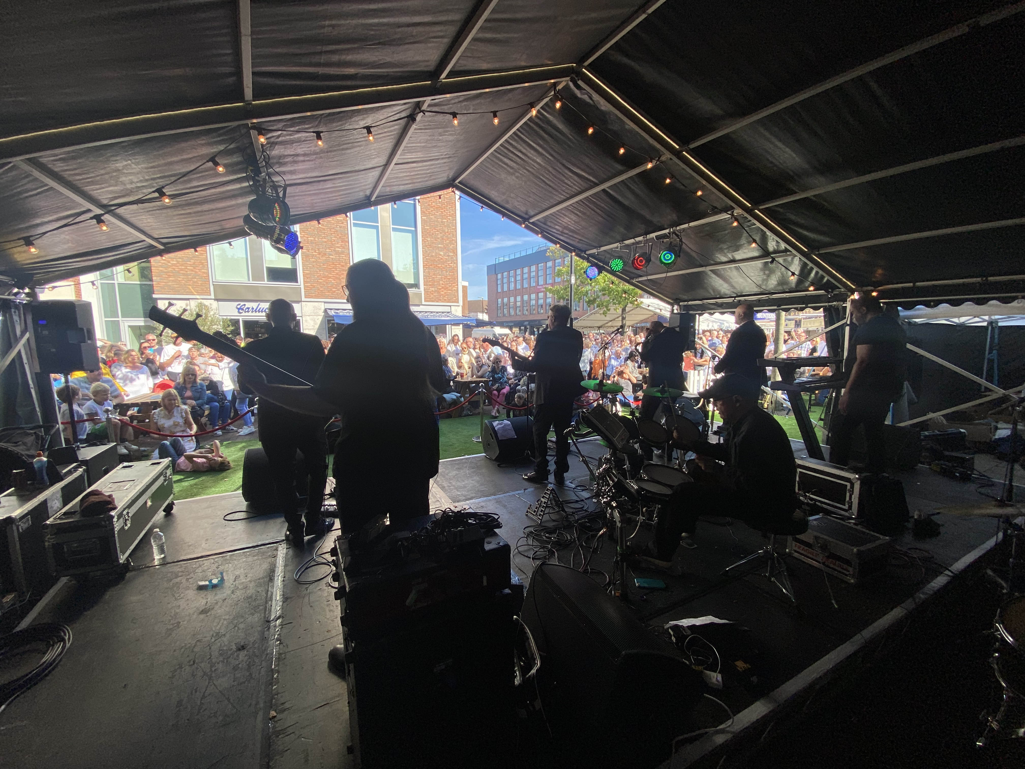 hednesford , hednesford town , hednesford FC , hednesford festival , hednesford concert , stagemen , cannock sound hire ,