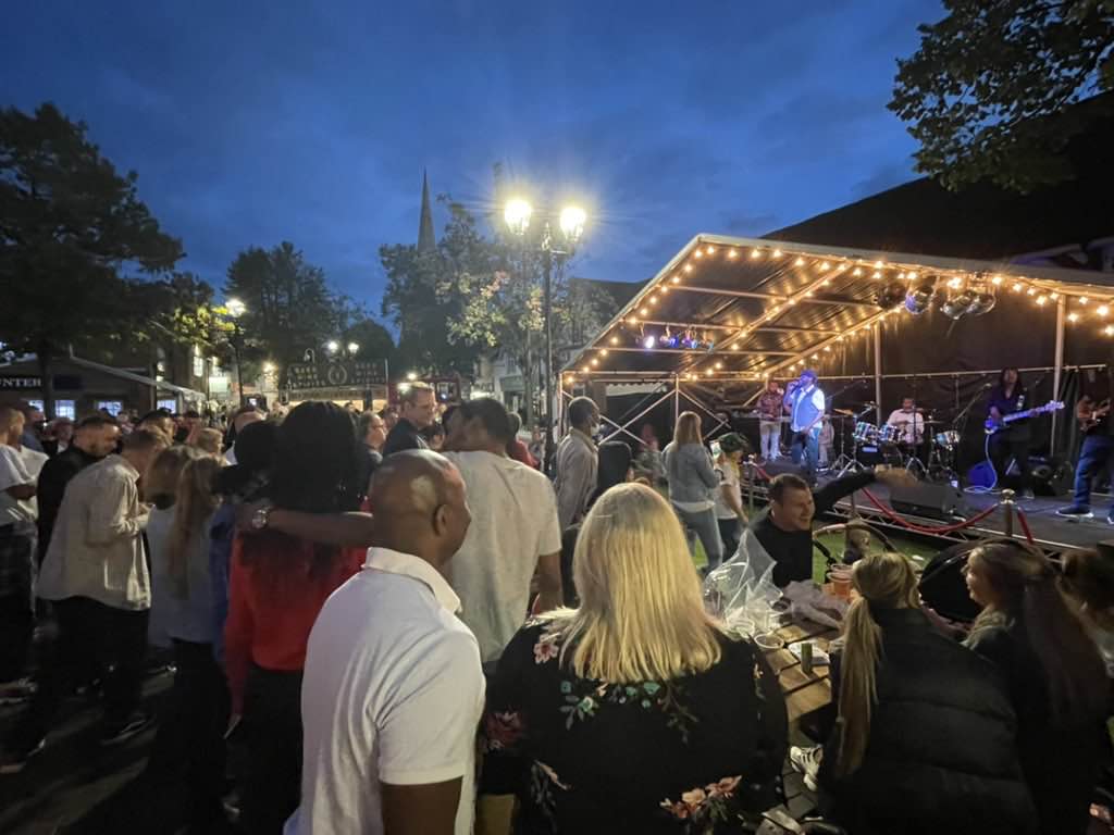 solihull concert , solihull bid , solihull food and drink , free concert solihull ,