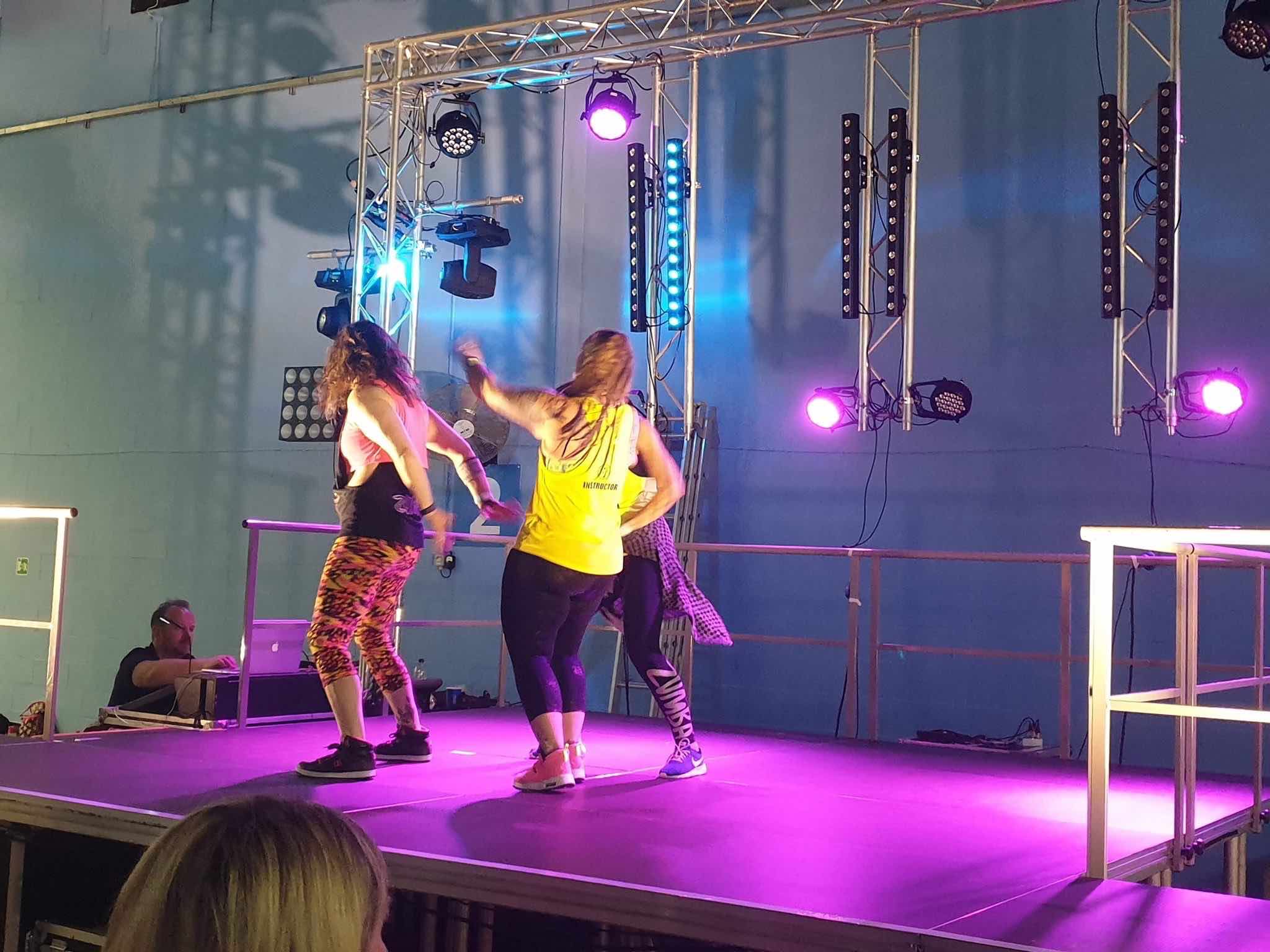 Ribby fitness weekend 2019 production by Cannock Sound