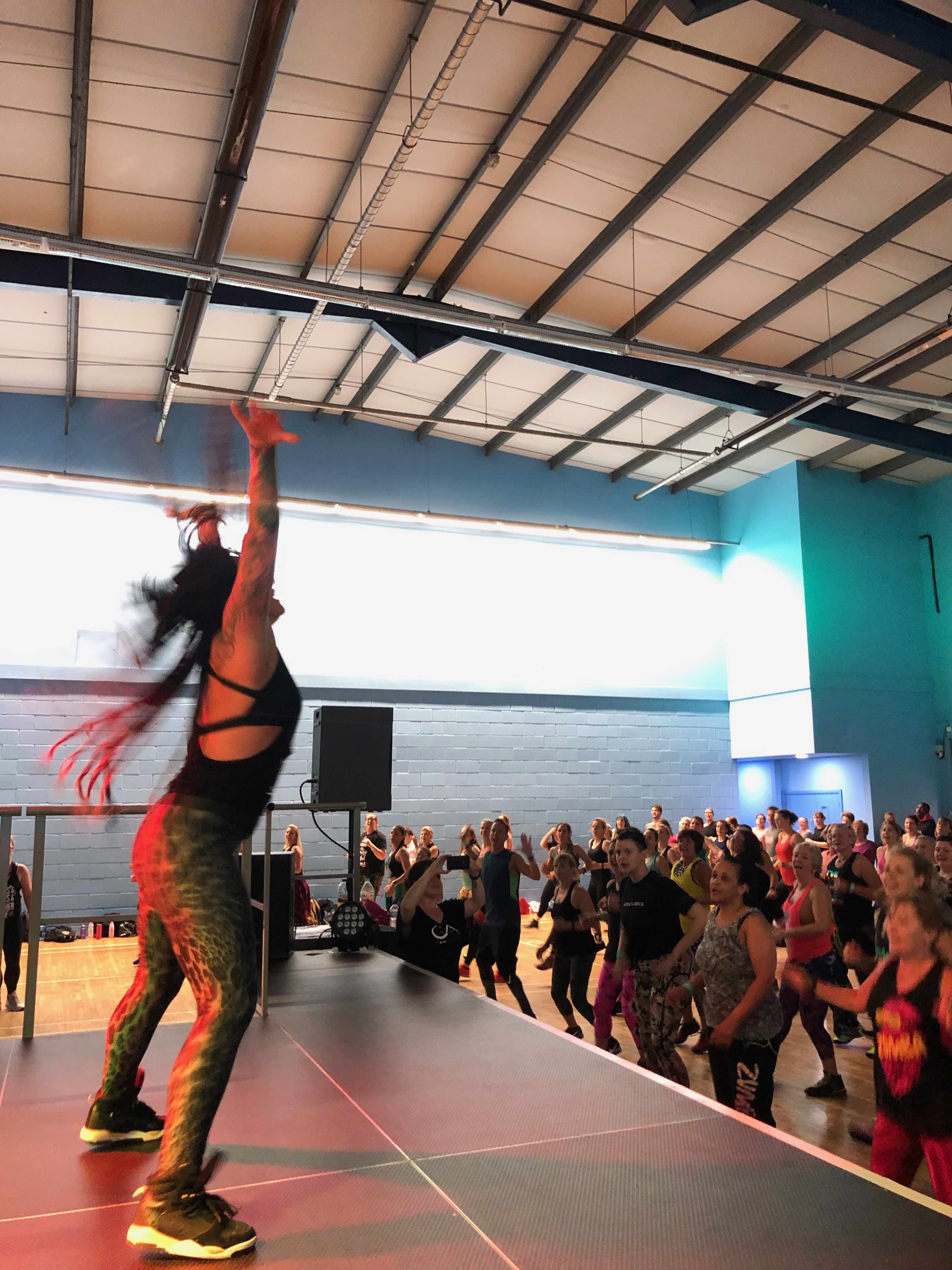 Ribby fitness weekend 2019 production by Cannock Sound