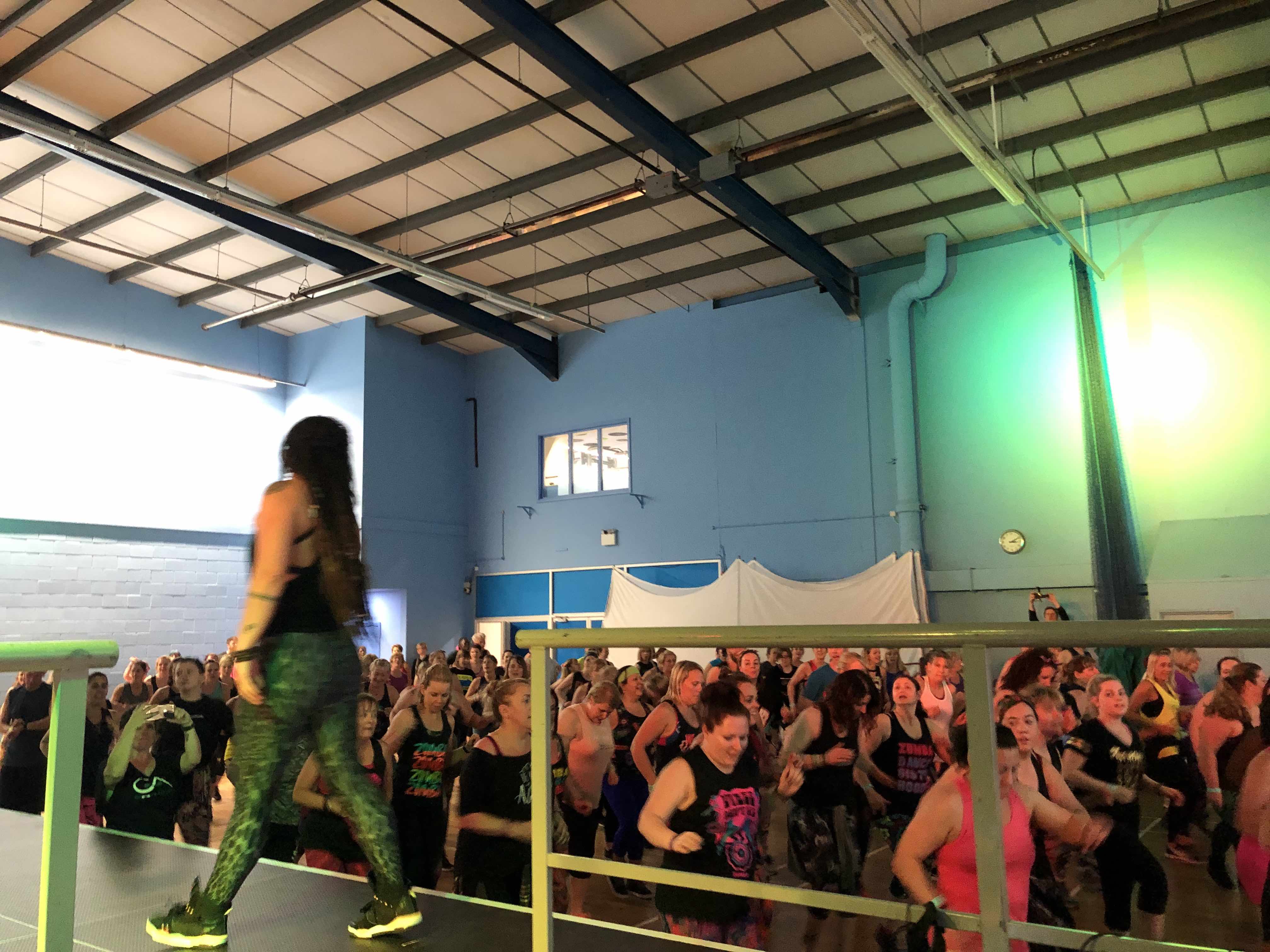 Ribby fitness weekend 2019 production by Cannock Sound