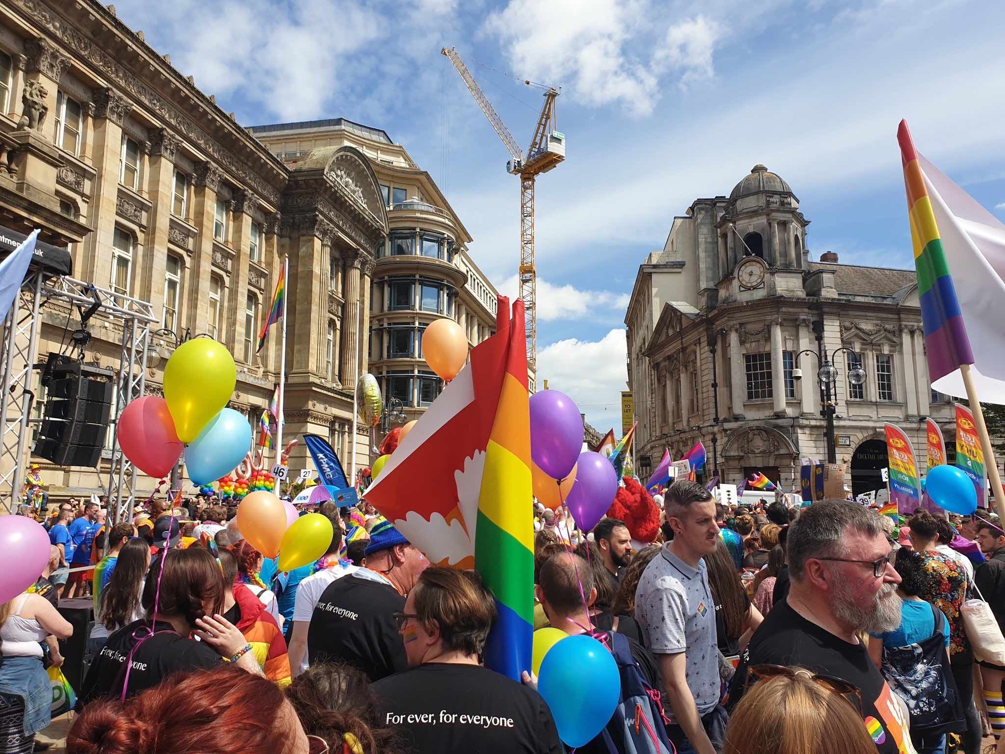 Birmingham Pride 2019 production by Cannock Sound