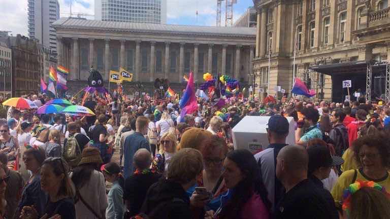 Birmingham Pride 2019 production by Cannock Sound