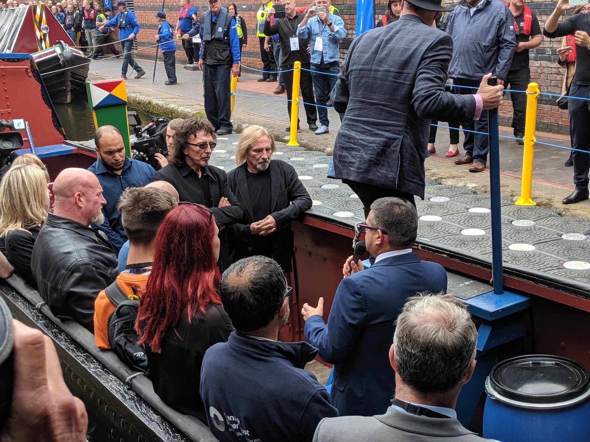 Black Sabbath bridge , broad street event , Westside BID , Birmingham events , stage hire birmingham , audio hire in birmingham , music in birminhgam , free birmingham ,