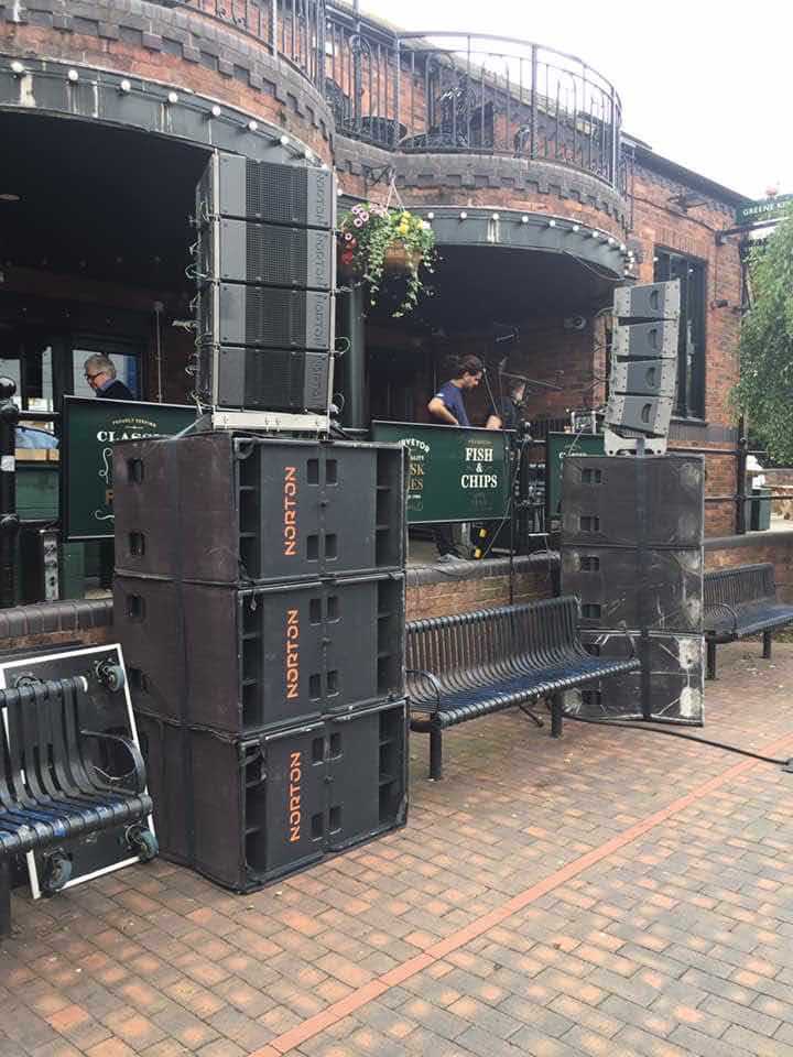 Black Sabbath bridge , broad street event , Westside BID , Birmingham events , stage hire birmingham , audio hire in birmingham , music in birminhgam , free birmingham ,