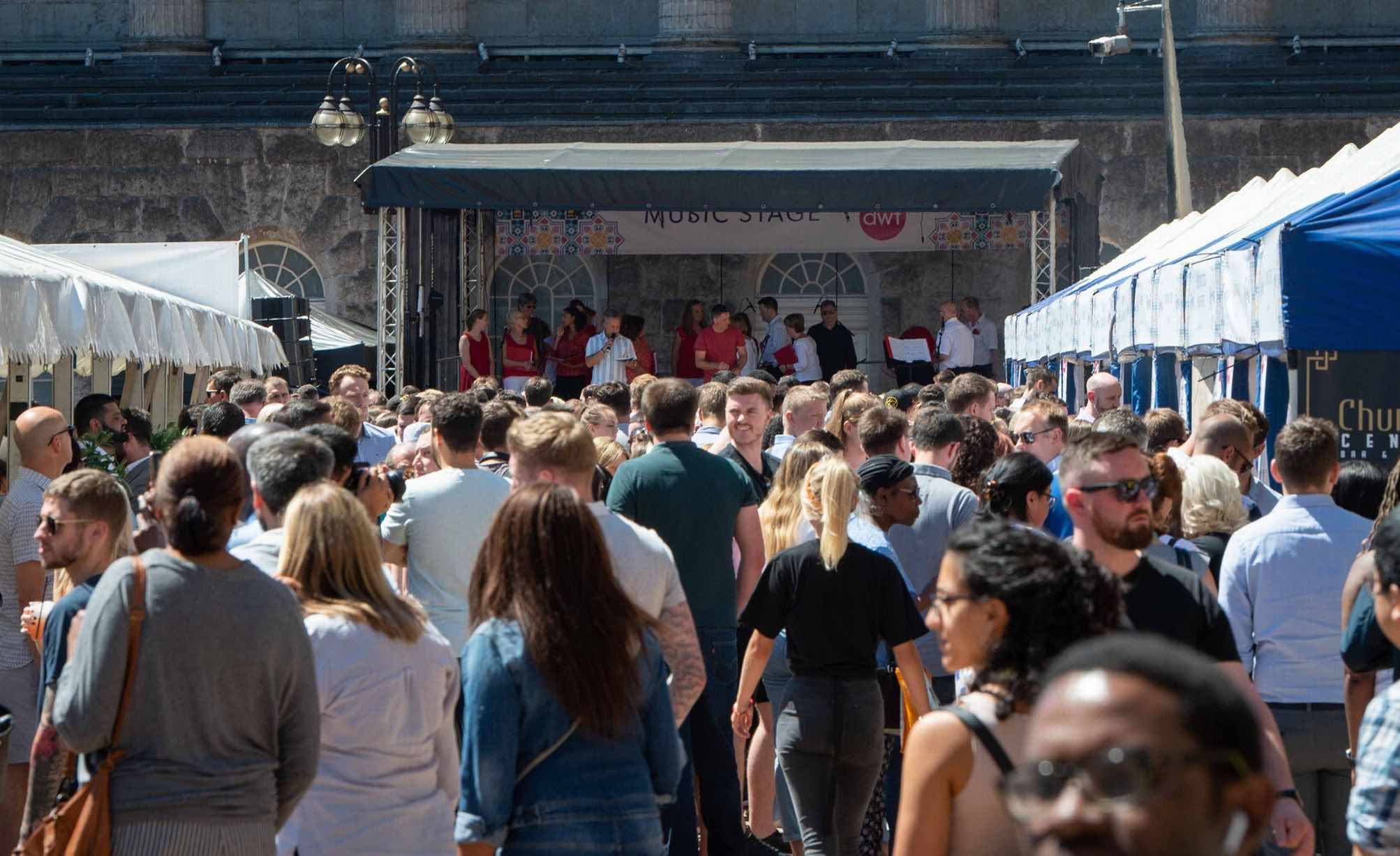 Colmore Food Festival , outdoor festival Birmingham , Birmingham free festival , production in Birmingham , 