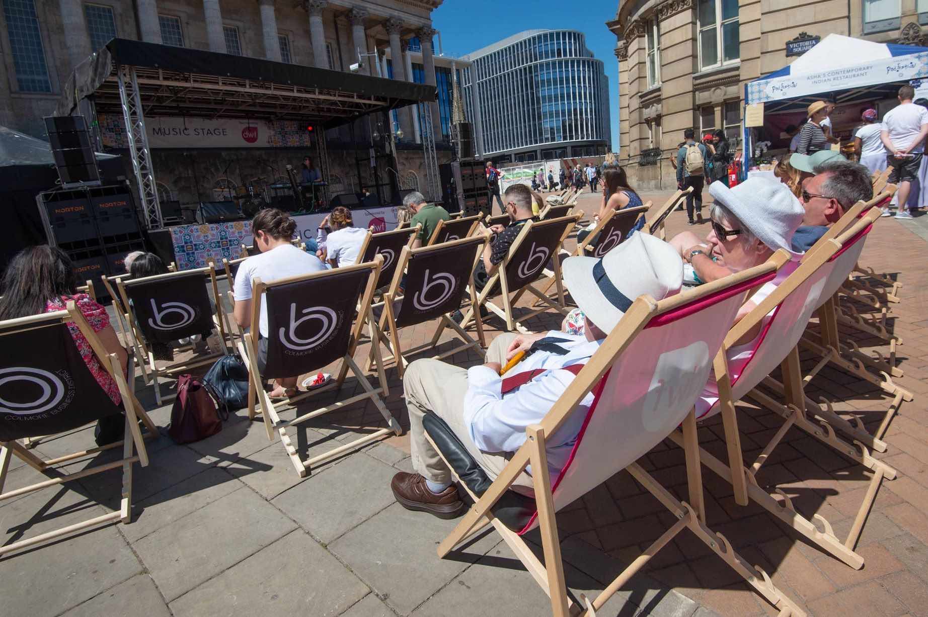 Colmore Food Festival , outdoor festival Birmingham , Birmingham free festival , production in Birmingham , 