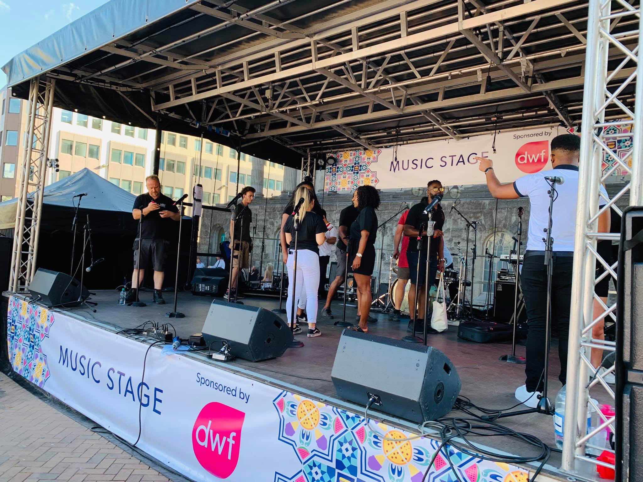 Colmore Food Festival , outdoor festival Birmingham , Birmingham free festival , production in Birmingham , 