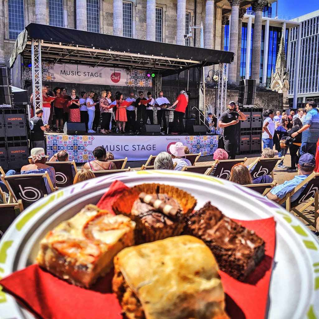 Colmore Food Festival , outdoor festival Birmingham , Birmingham free festival , production in Birmingham , 