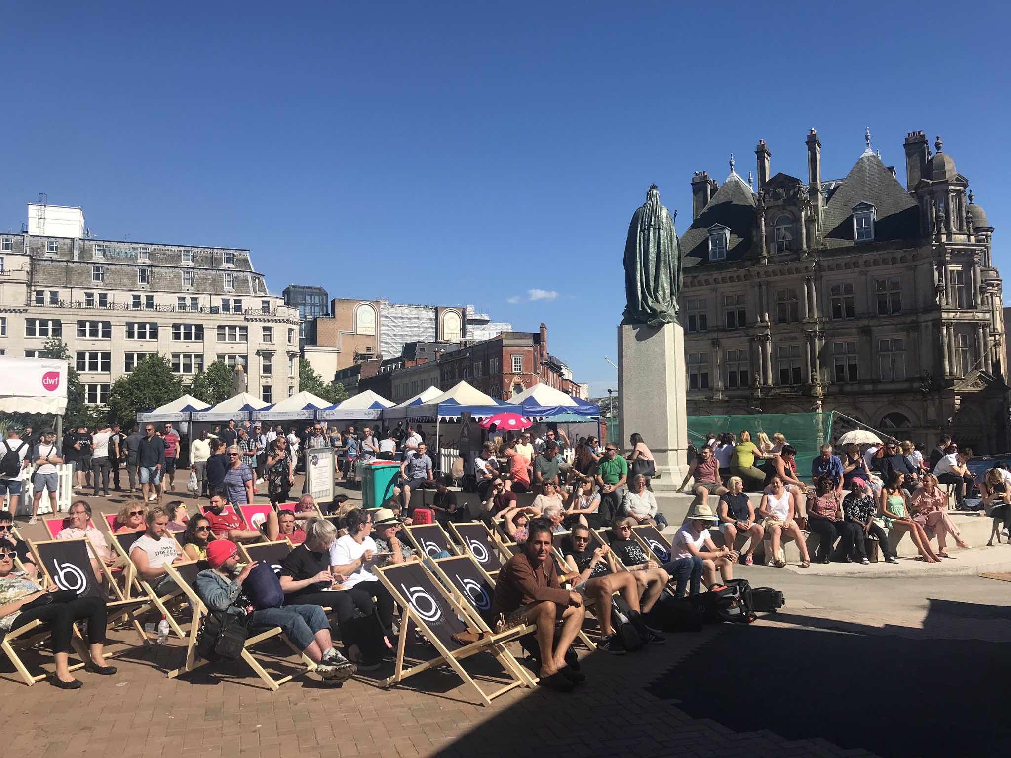 Colmore Food Festival , outdoor festival Birmingham , Birmingham free festival , production in Birmingham , 