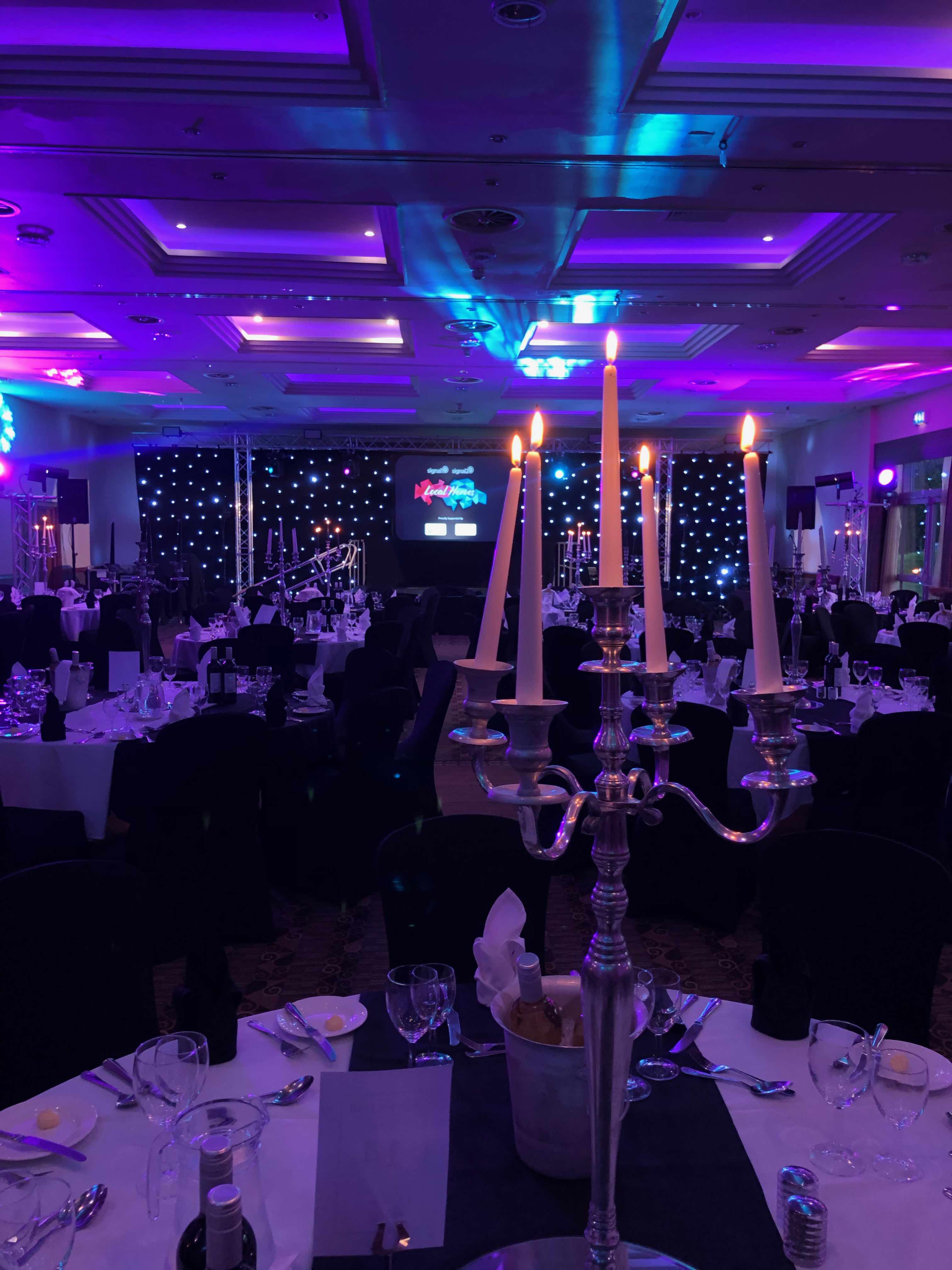 signal 1 local hero awards , signal 1 radio events , signal 1 radio awards evening , signal 1 radio production , awards production at crewe hall , 