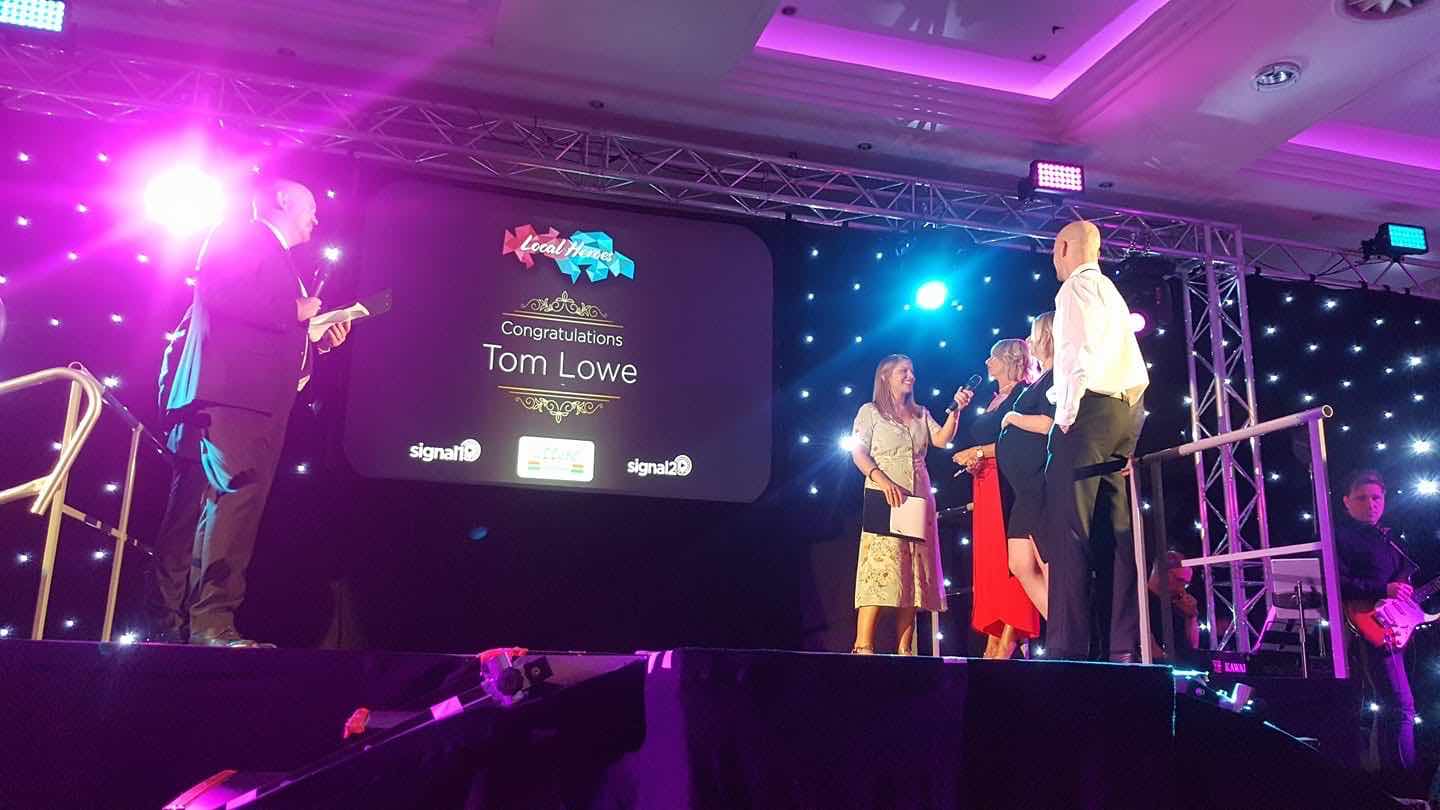 signal 1 local hero awards , signal 1 radio events , signal 1 radio awards evening , signal 1 radio production , awards production at crewe hall , 