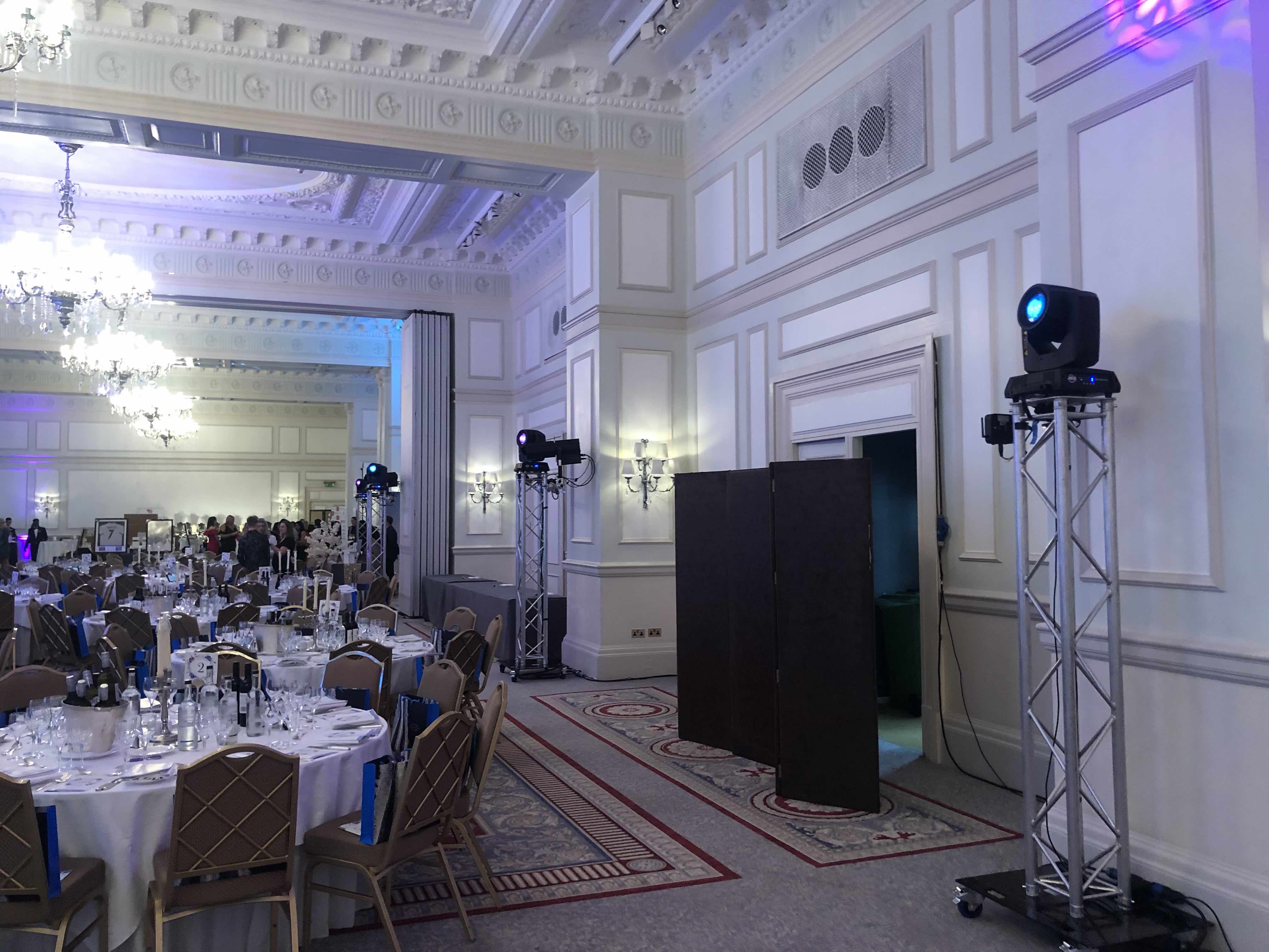 caudwell children , caudwell children ladies lunch , caudwell children london , simon webbe , fund raising production , lighting hire for ladies lunch , sound hire for ladies lunch , cannock sound , stagemen , stage men , 