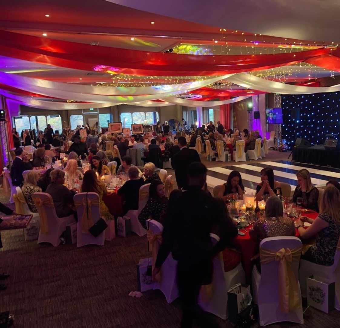 caudwell children cheshire , cheshire ladies lunch , john caudwell cheshire , the mere , caudwell children production , 