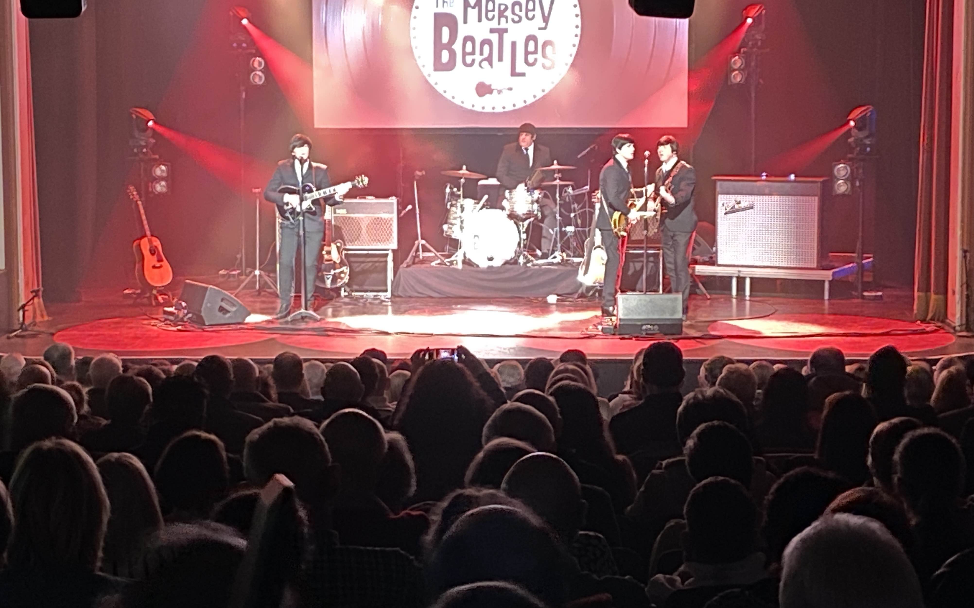 worcester , mersey beatles , the beatles , the upbeat beatles , tribute band , production for touring bands , production for tribute band ,