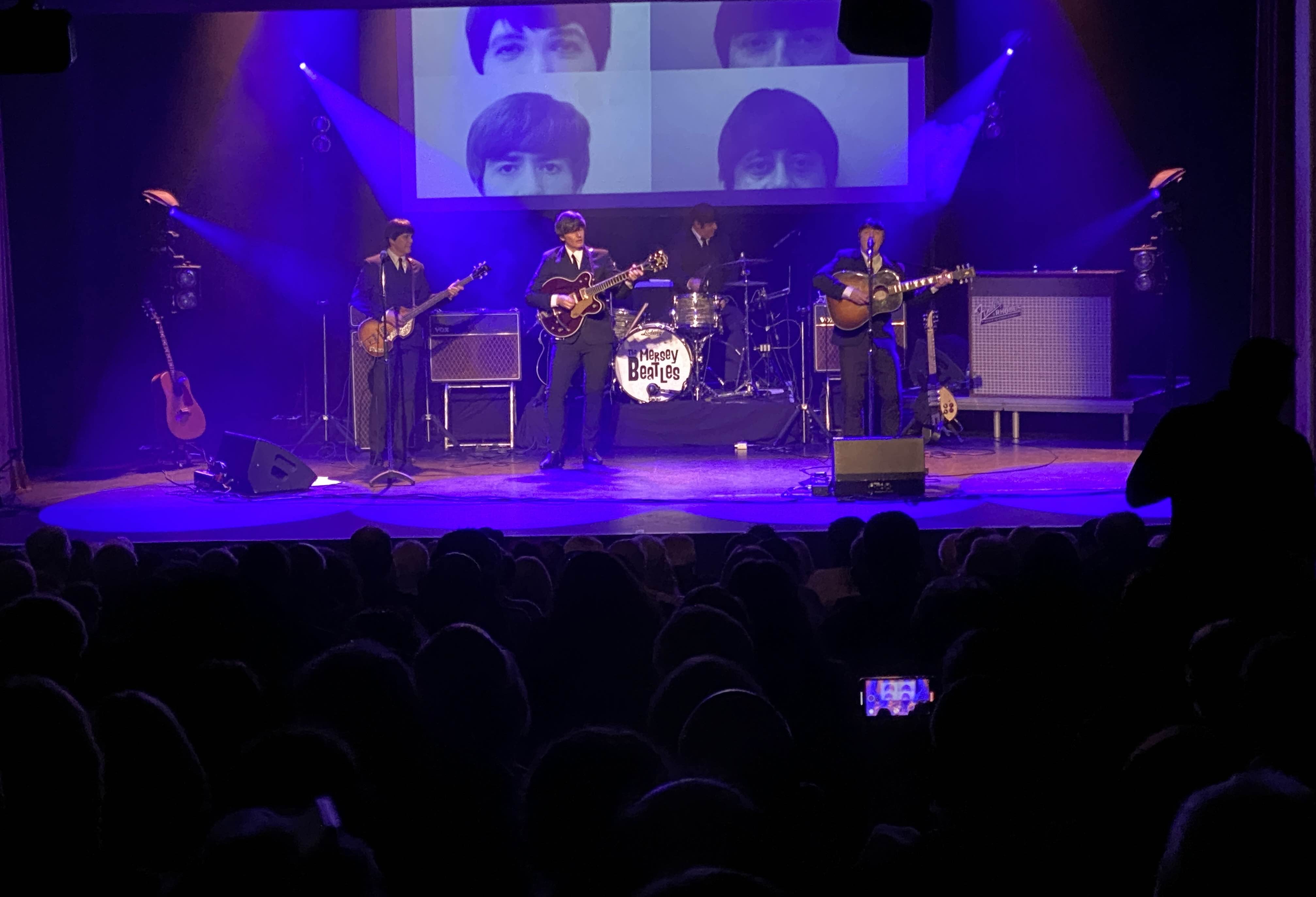 worcester , mersey beatles , the beatles , the upbeat beatles , tribute band , production for touring bands , production for tribute band ,