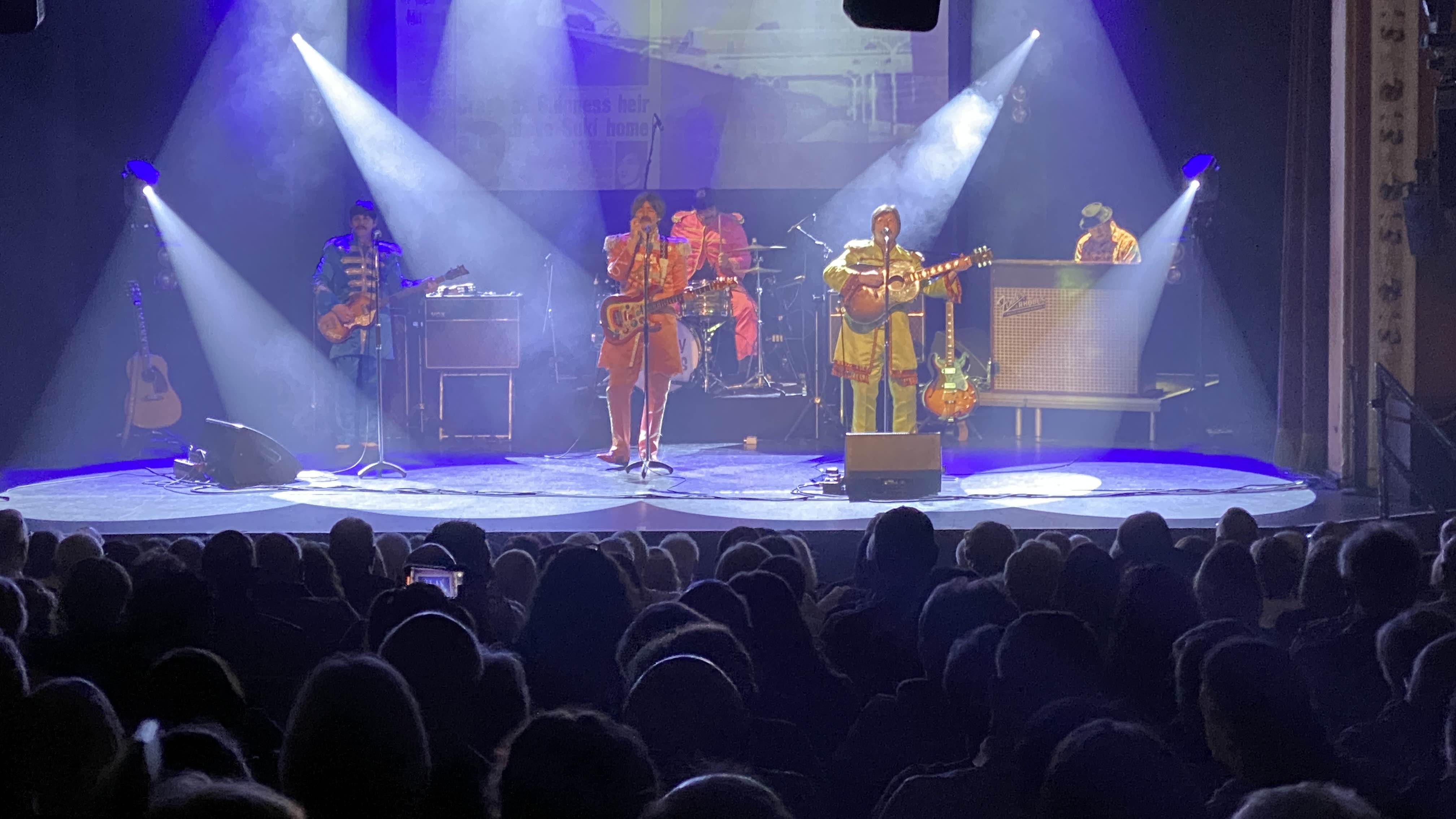 worcester , mersey beatles , the beatles , the upbeat beatles , tribute band , production for touring bands , production for tribute band ,