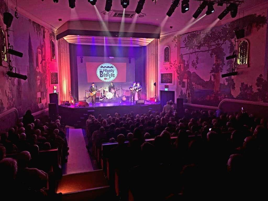 tenbury wells , mersey beatles , the beatles , the upbeat beatles , tribute band , production for touring bands , production for tribute band ,