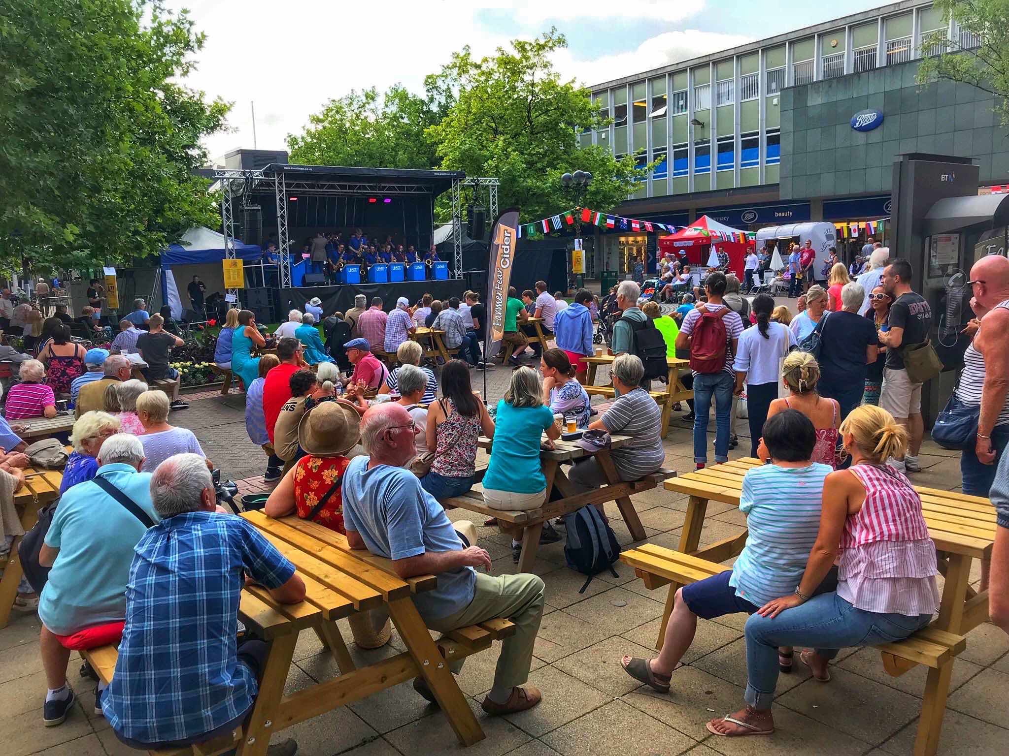 solihull jazz , solihull music , solihull concert , solihull summerfest , free concert solihull , music in solihull , whats on in solihull , solihull BID , 