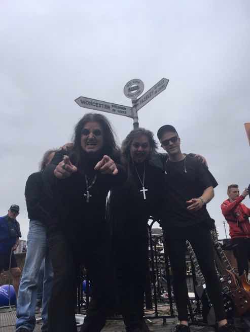 Black Sabbath bridge , broad street event , Westside BID , Birmingham events , stage hire birmingham , audio hire in birmingham , music in birminhgam , free birmingham ,