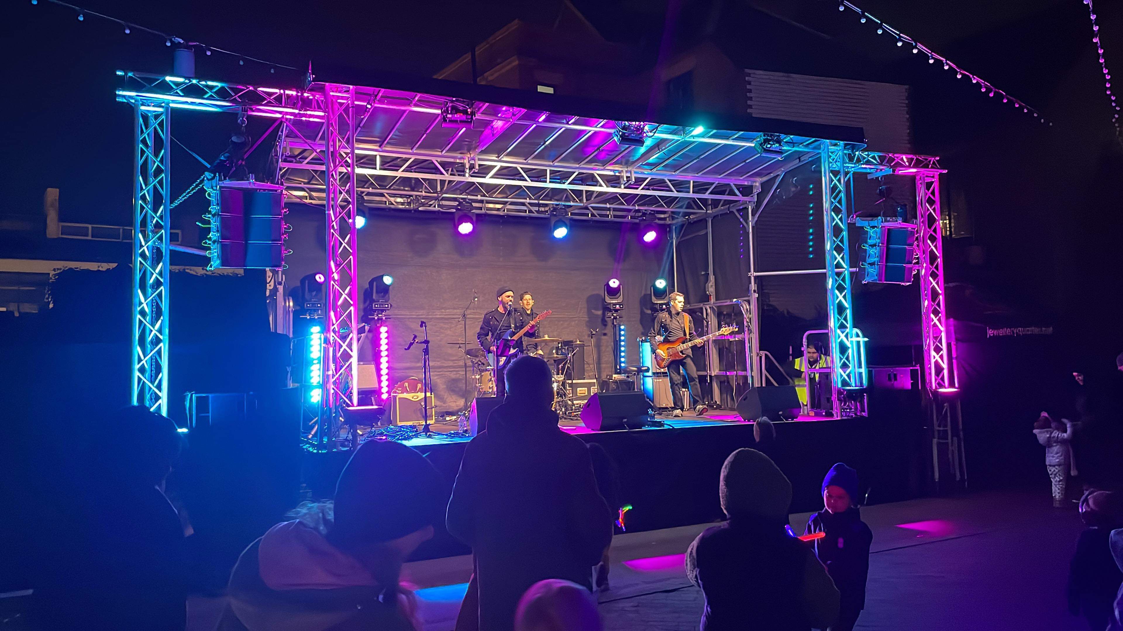 JQ christmas , lights , christmas lights , stagemen , cannock sound , cannocksoundhire , cannock sound hire , norton audio , production ,