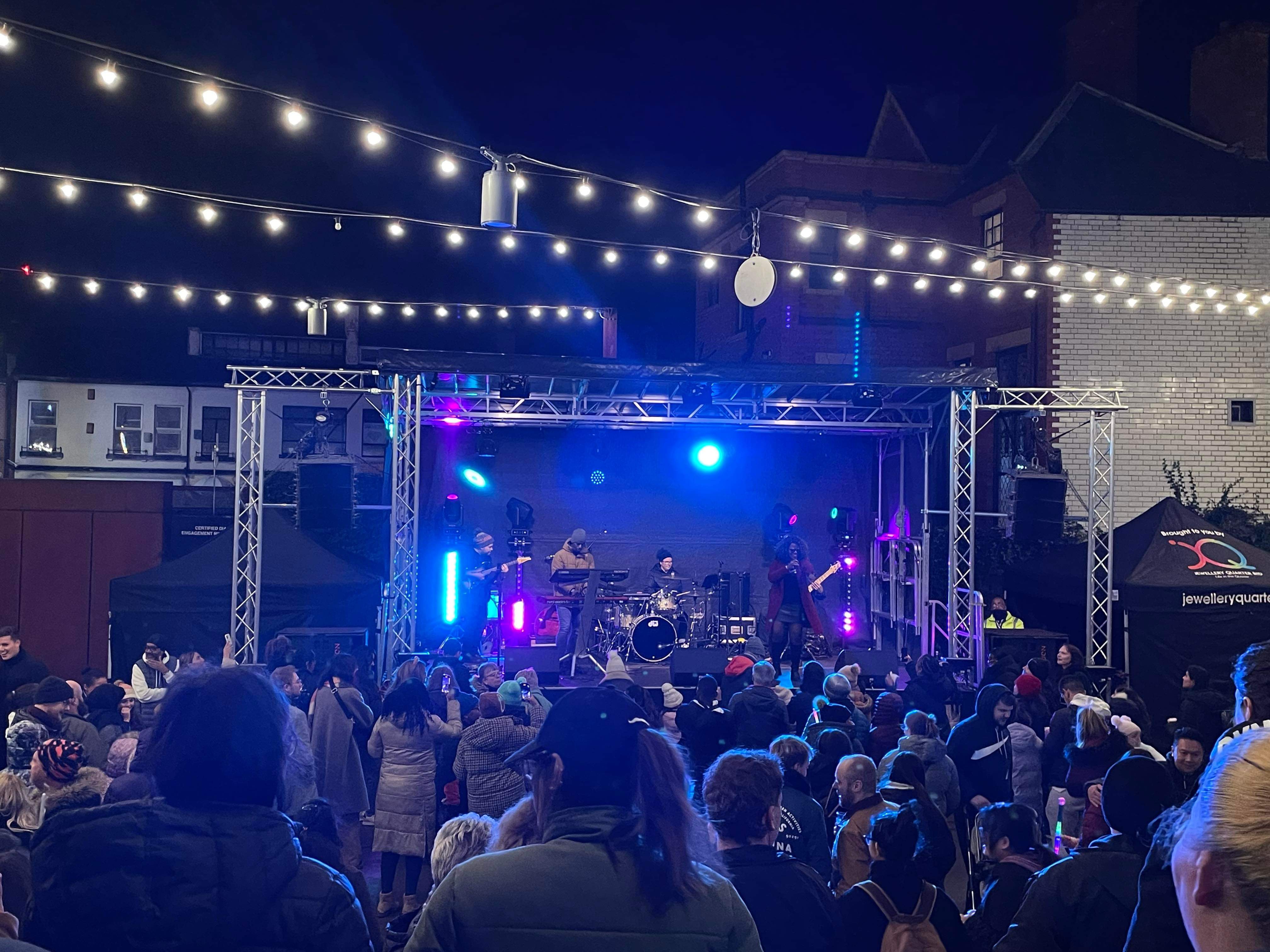 JQ christmas , lights , christmas lights , stagemen , cannock sound , cannocksoundhire , cannock sound hire , norton audio , production ,