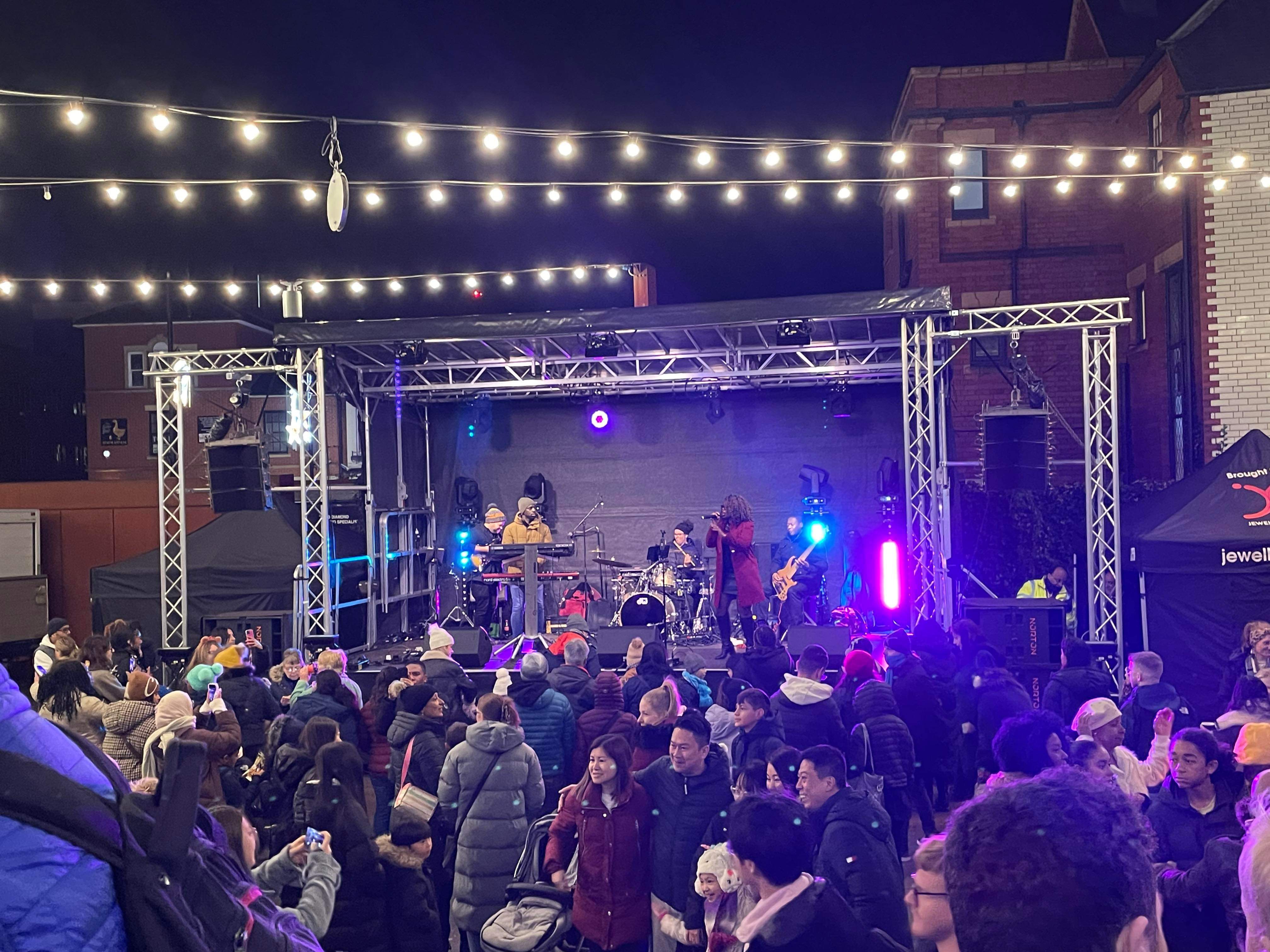 JQ christmas , lights , christmas lights , stagemen , cannock sound , cannocksoundhire , cannock sound hire , norton audio , production ,
