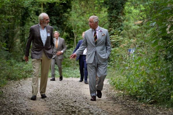 HRH The Prince of Wales  , Norbury Junction , staging for royal family , royal visit , production for royal visit , stage hire , royal crest , stafford royal family , 