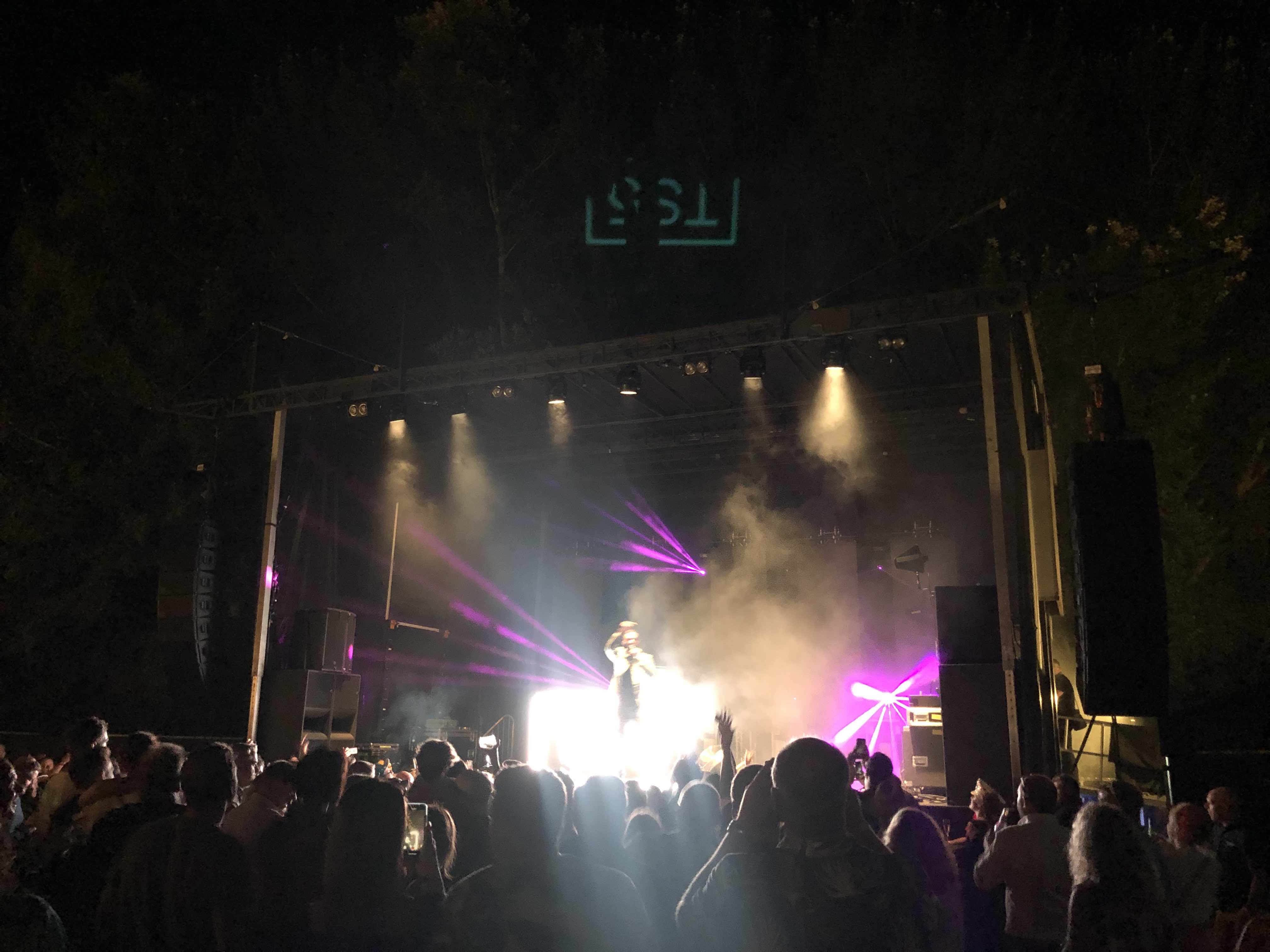 private festival event production by Cannock Sound