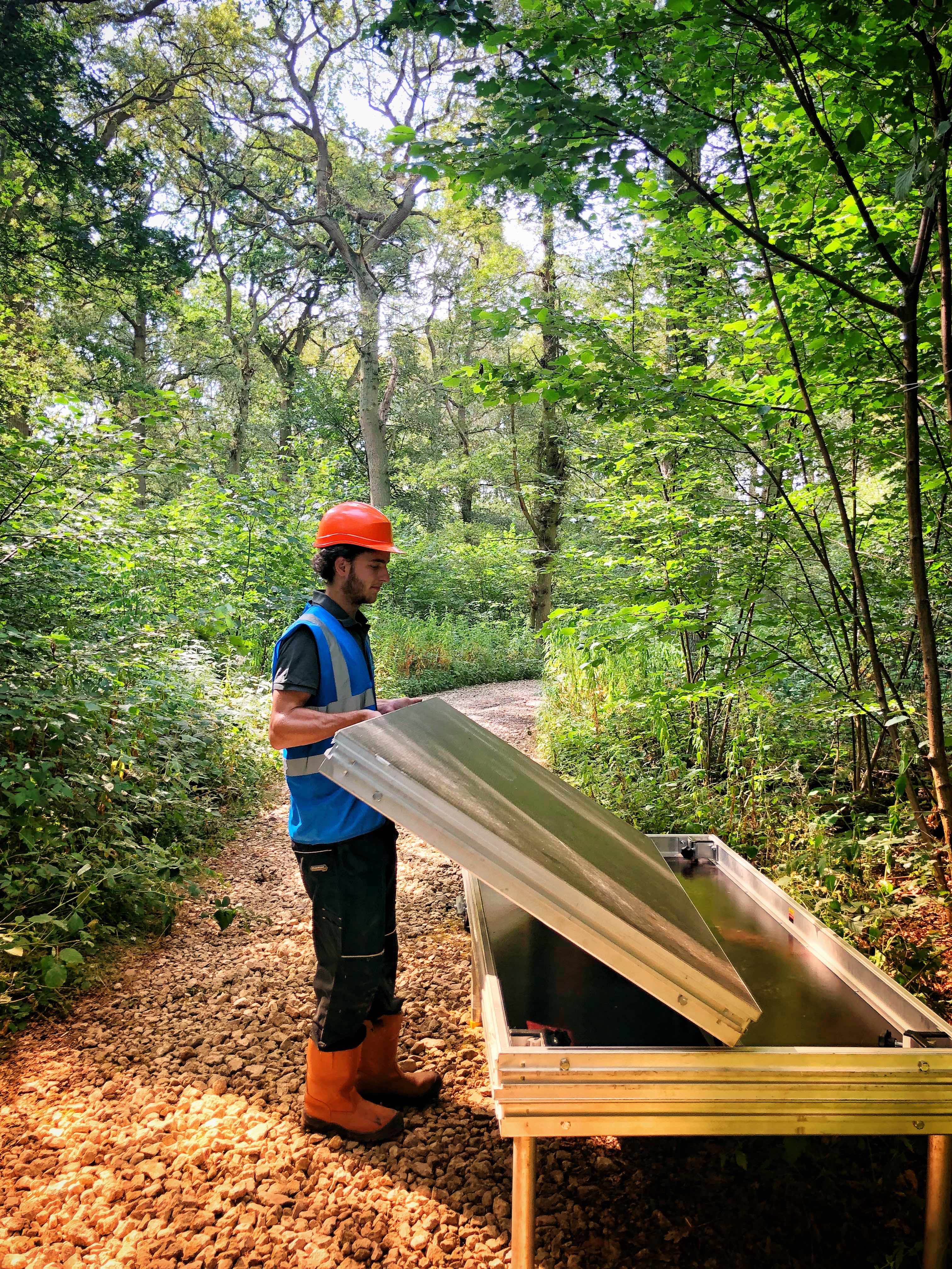 HRH The Prince of Wales  , Norbury Junction , staging for royal family , royal visit , production for royal visit , stage hire , royal crest , stafford royal family , 