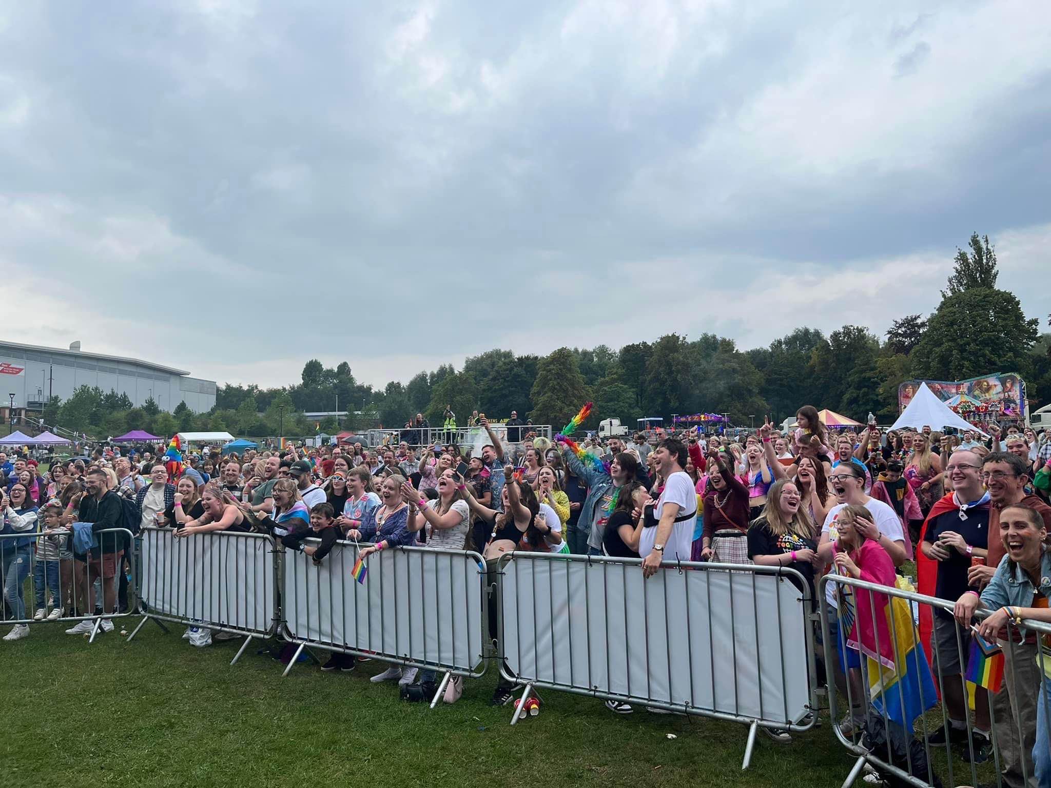 cannock chase pride , chase pride , hednesford , pride 2022 , pride cannock , cannock chase pride , danny beard , cheryl hole , stage men , cannock sound , cannock sound hire ,