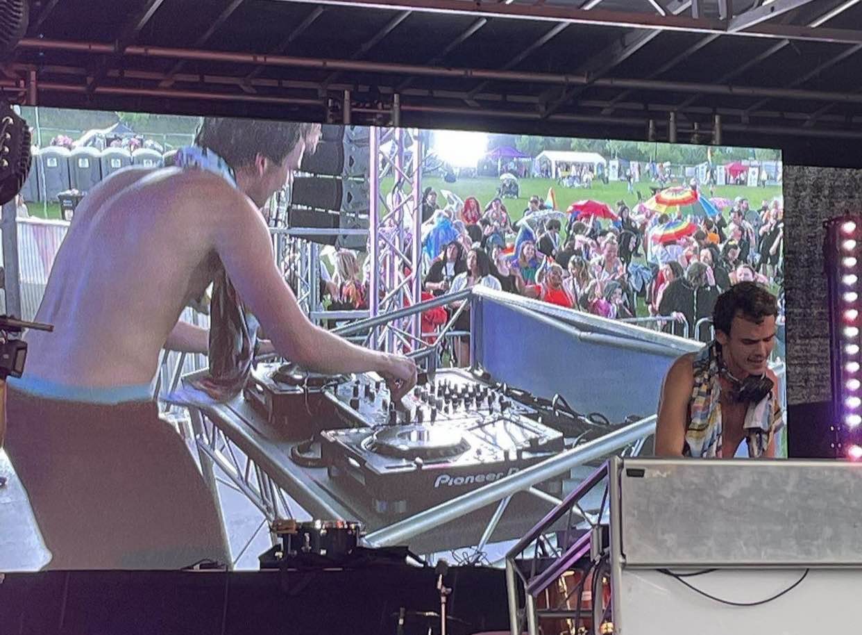 chase pride , cannock chase pride , pride 2022 , staffordshire pride , cannock sound , stage men , stagemen ,