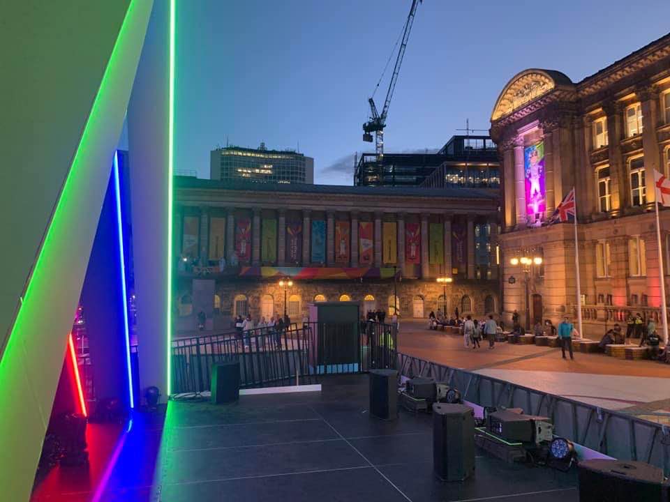 commonwealth games audio , commonwealth games birmingham audio , commonwealth games pa company ,