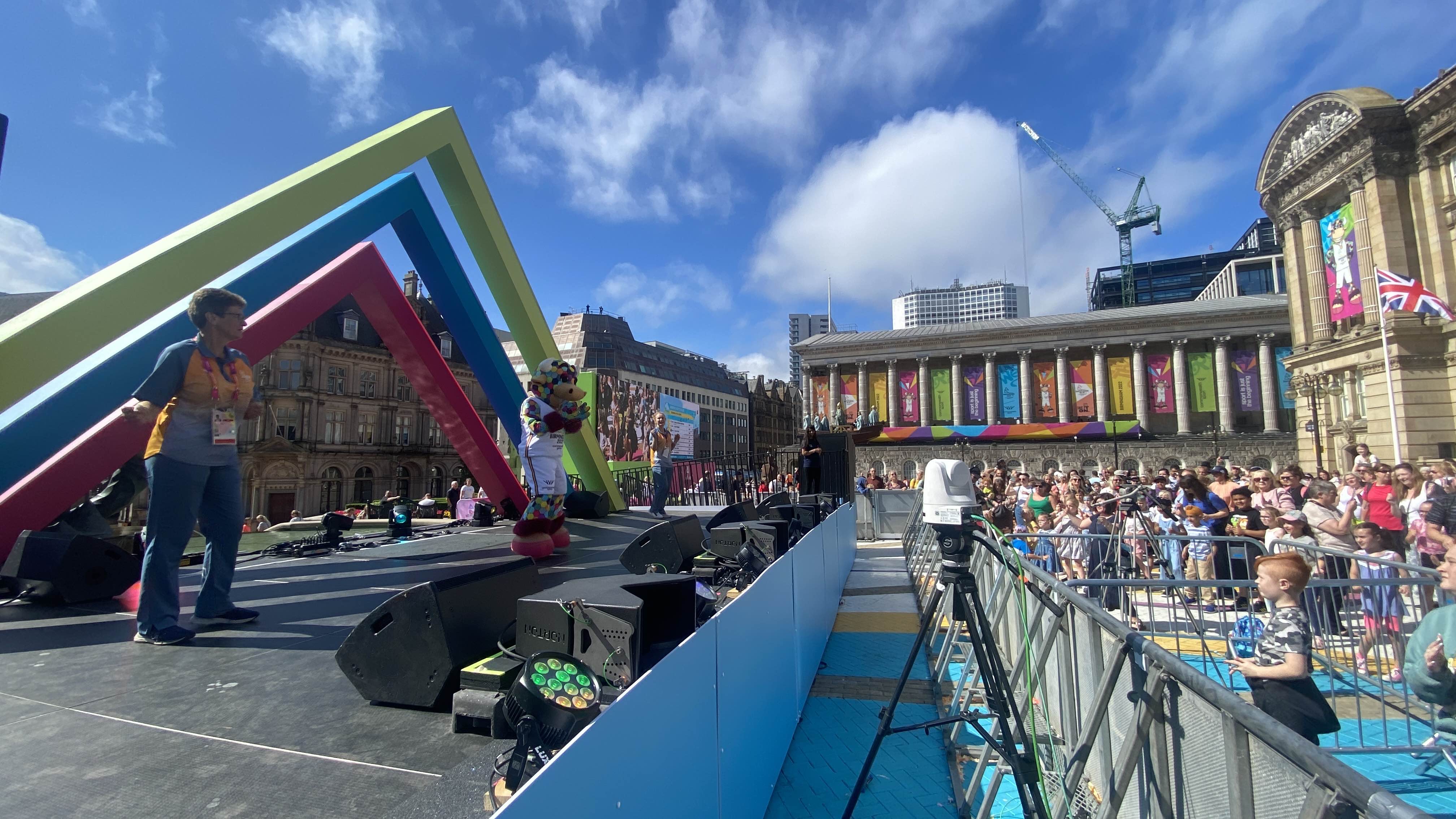 commonwealth games audio , commonwealth games birmingham audio , commonwealth games pa company ,