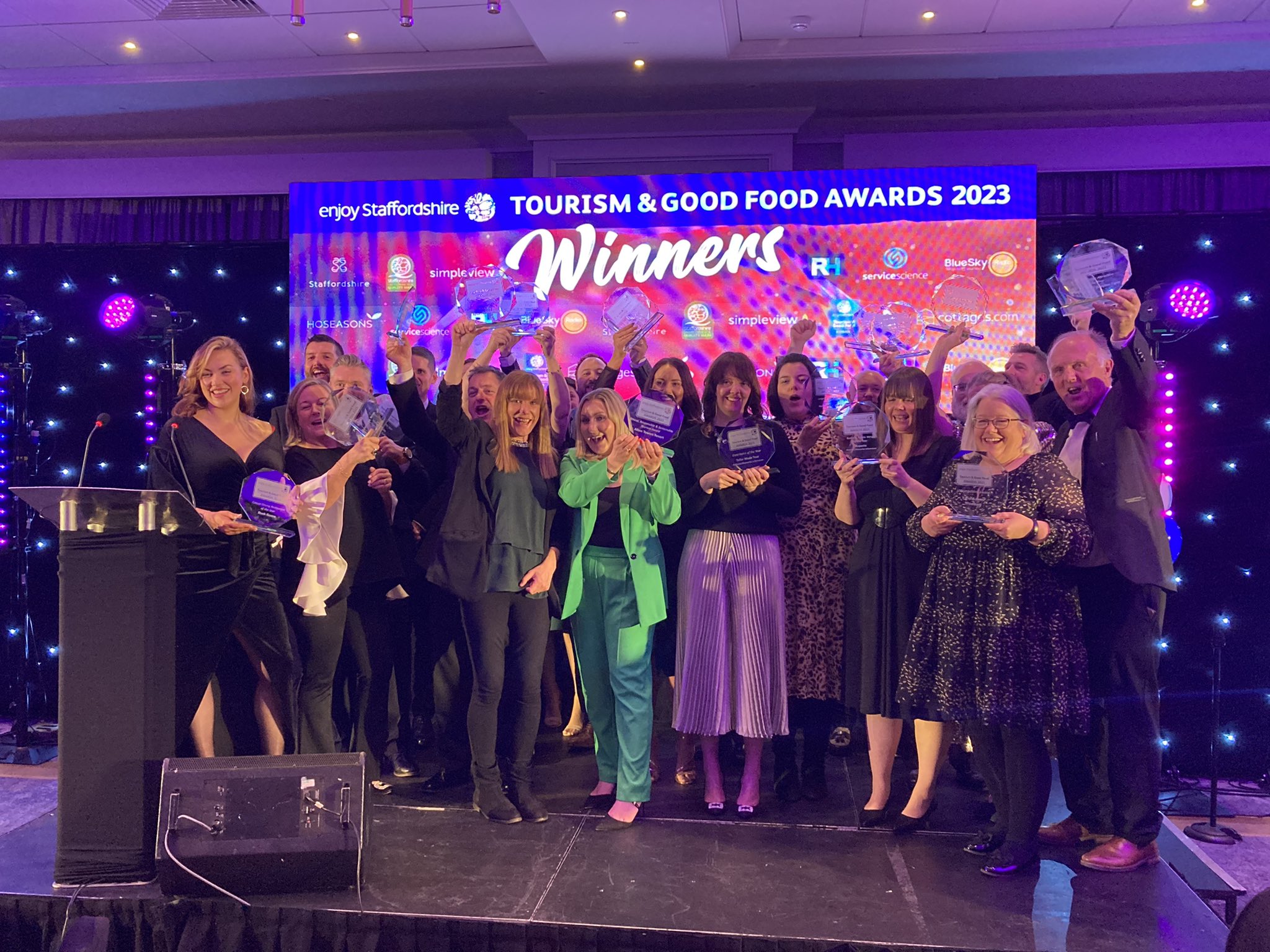 staffordshire tourism , enjoy staffordshire , enjoy staffordshire tourism awards , awards evening , cannock sound , enjoystaffs ,