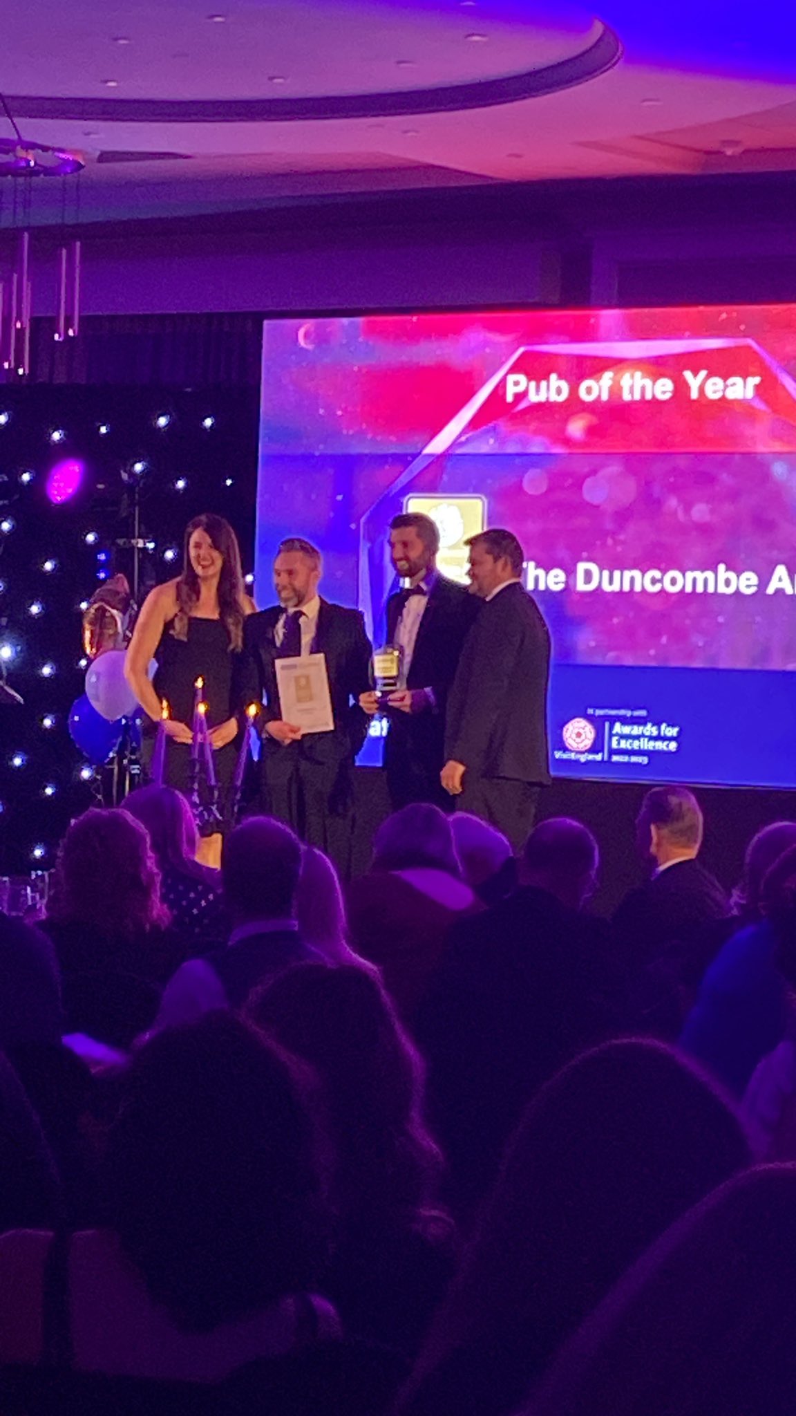 staffordshire tourism , enjoy staffordshire , enjoy staffordshire tourism awards , awards evening , cannock sound , enjoystaffs ,